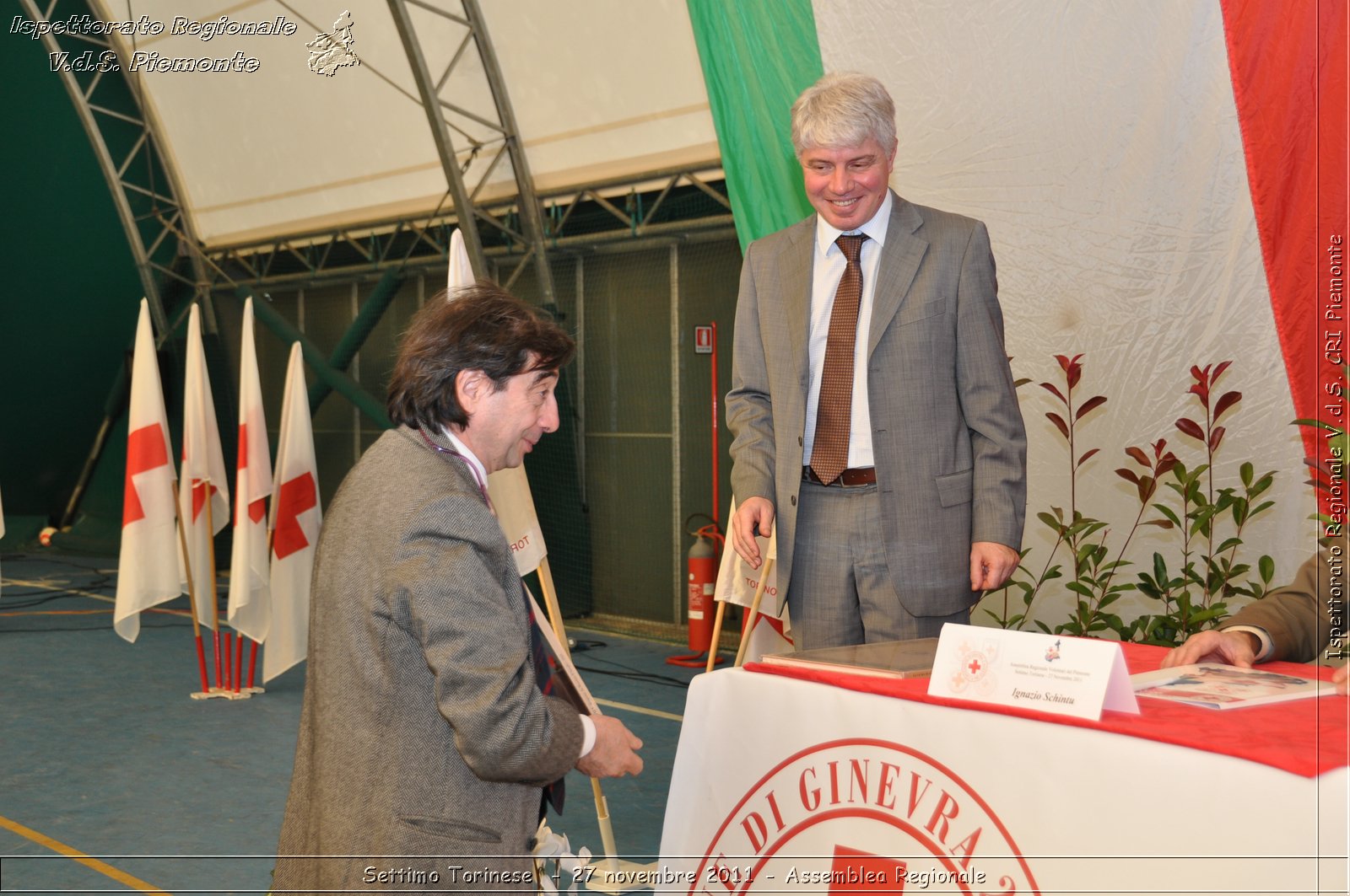 Racconigi  - 7 ottobre 2011 - Giornata del soccorso CRT -  Croce Rossa Italiana - Ispettorato Regionale Volontari del Soccorso Piemonte