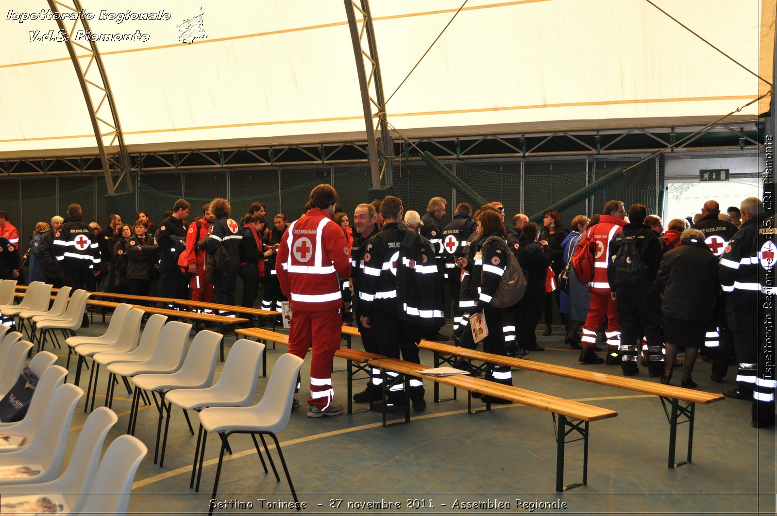 Racconigi  - 7 ottobre 2011 - Giornata del soccorso CRT -  Croce Rossa Italiana - Ispettorato Regionale Volontari del Soccorso Piemonte