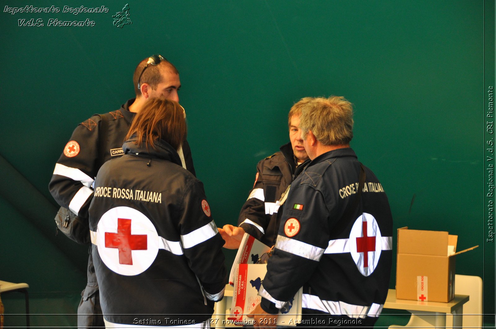 Racconigi  - 7 ottobre 2011 - Giornata del soccorso CRT -  Croce Rossa Italiana - Ispettorato Regionale Volontari del Soccorso Piemonte