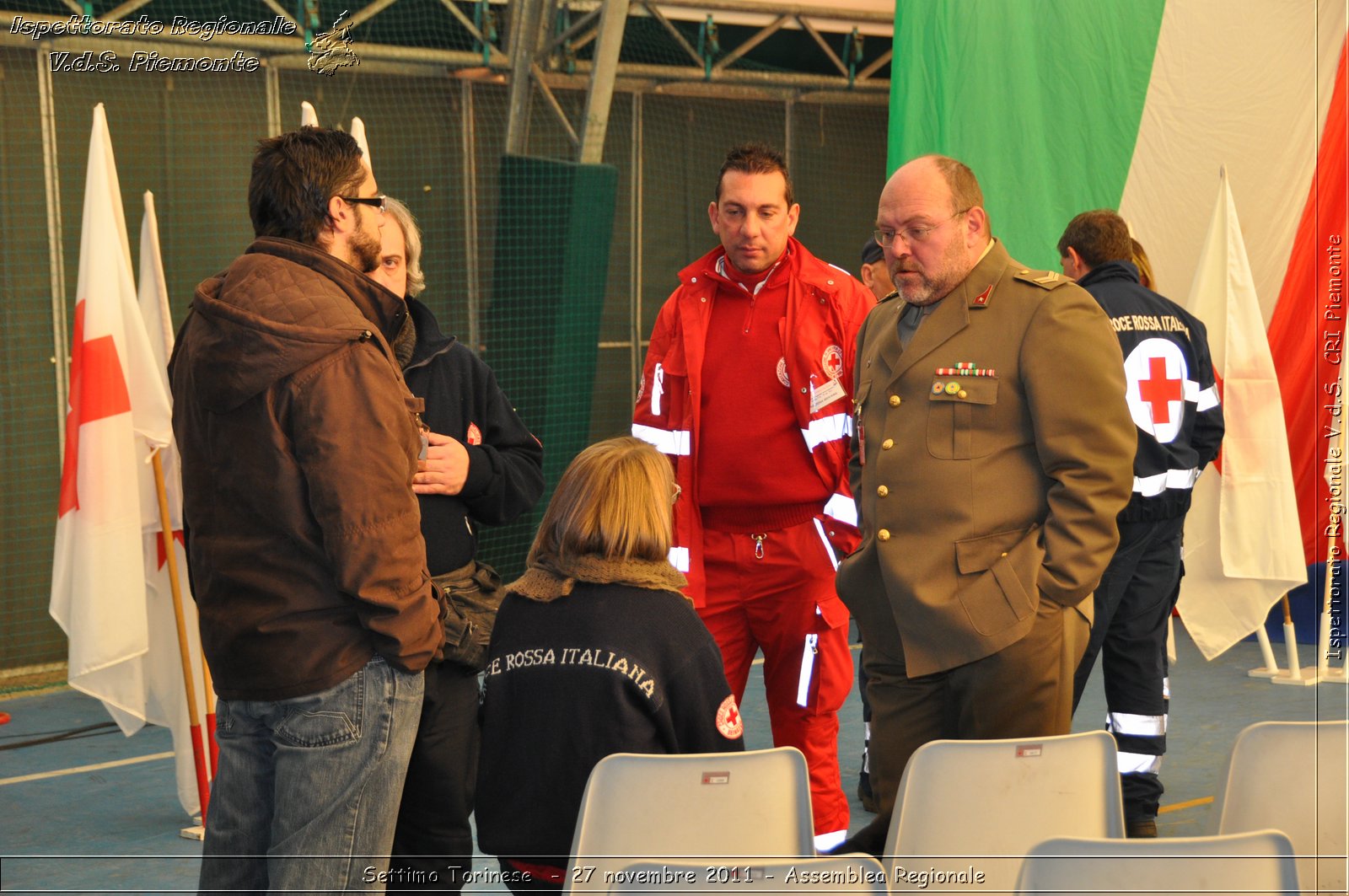 Racconigi  - 7 ottobre 2011 - Giornata del soccorso CRT -  Croce Rossa Italiana - Ispettorato Regionale Volontari del Soccorso Piemonte