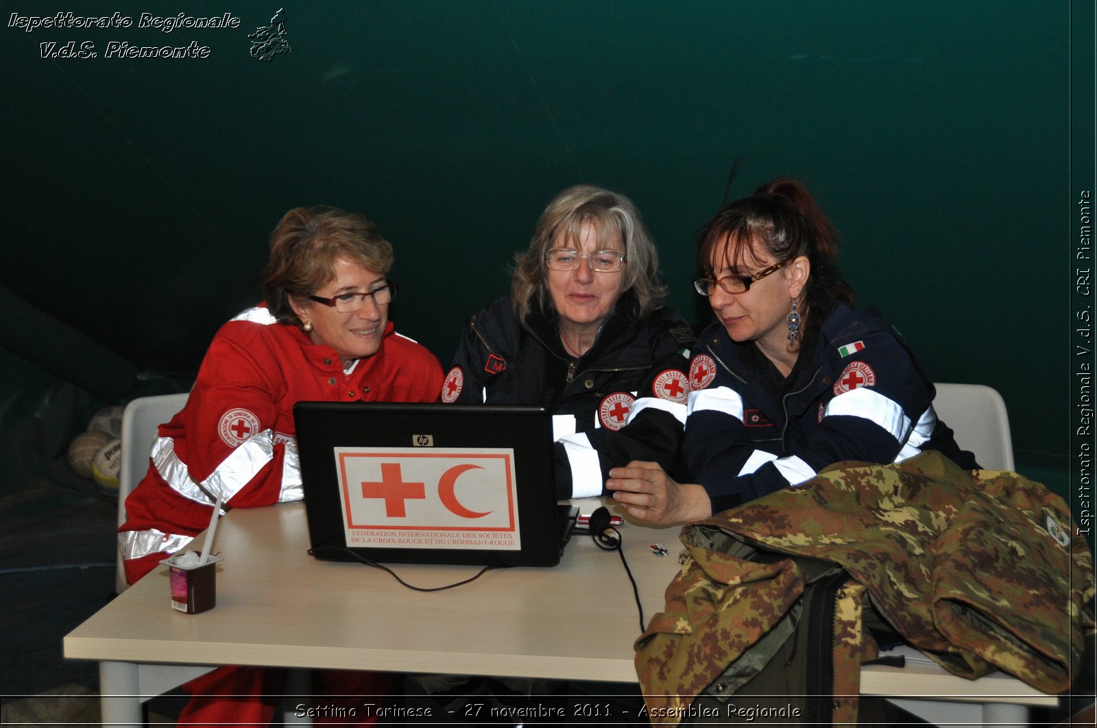 Racconigi  - 7 ottobre 2011 - Giornata del soccorso CRT -  Croce Rossa Italiana - Ispettorato Regionale Volontari del Soccorso Piemonte