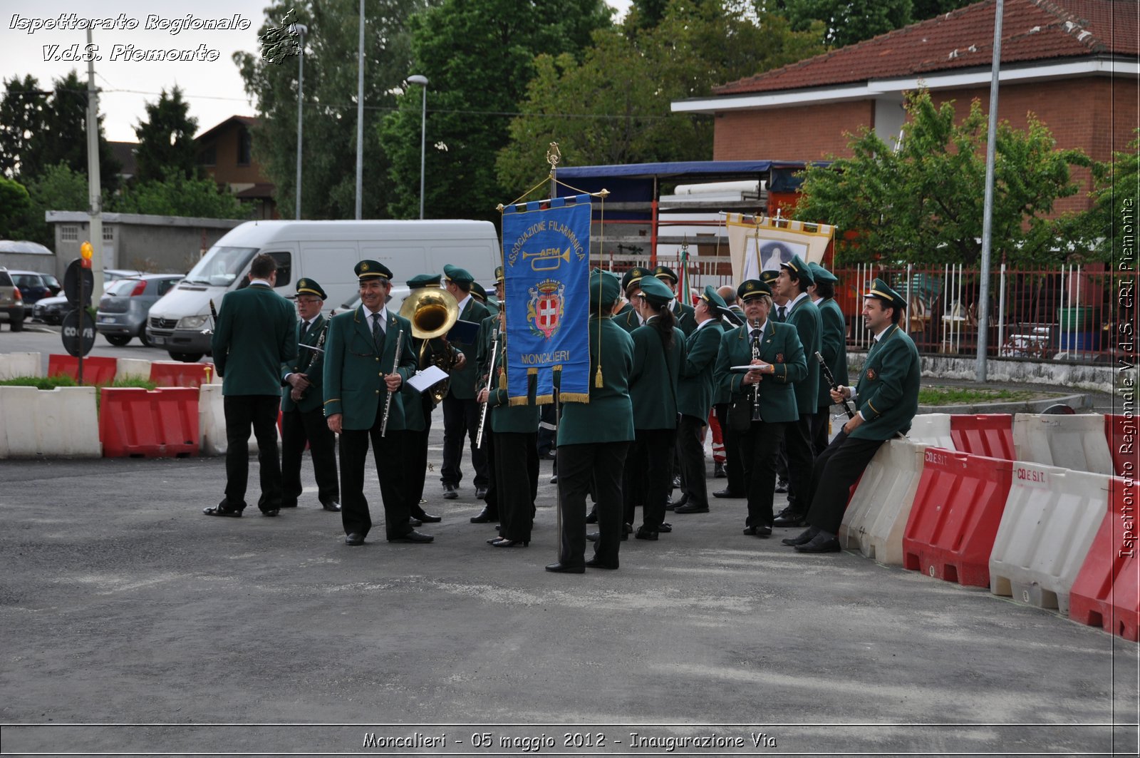 Moncalieri - 05 maggio 2012 - Inaugurazione Via - Croce Rossa Italiana - Isp. Regionale Volontari del Soccorso Piemonte