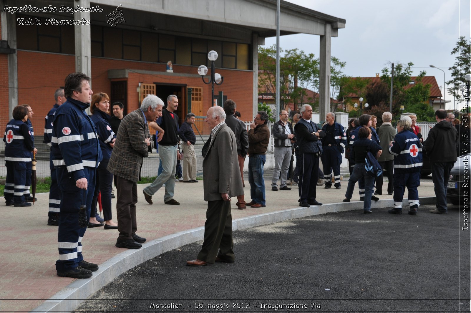 Moncalieri - 05 maggio 2012 - Inaugurazione Via - Croce Rossa Italiana - Isp. Regionale Volontari del Soccorso Piemonte