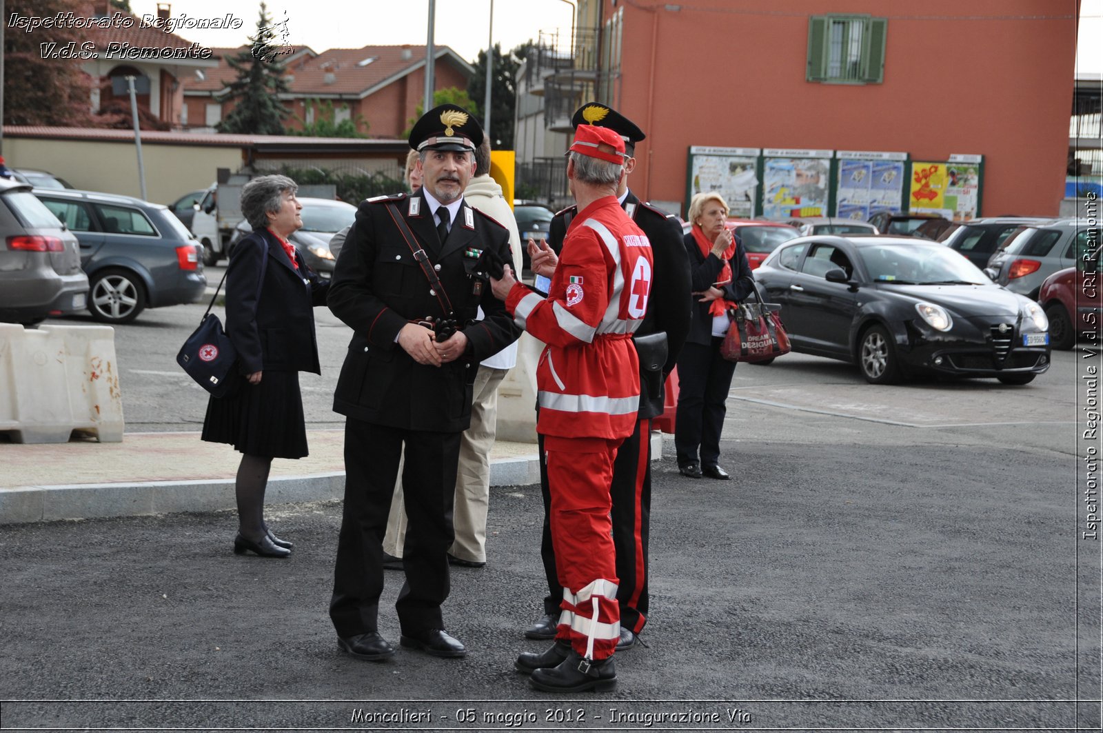 Moncalieri - 05 maggio 2012 - Inaugurazione Via - Croce Rossa Italiana - Isp. Regionale Volontari del Soccorso Piemonte