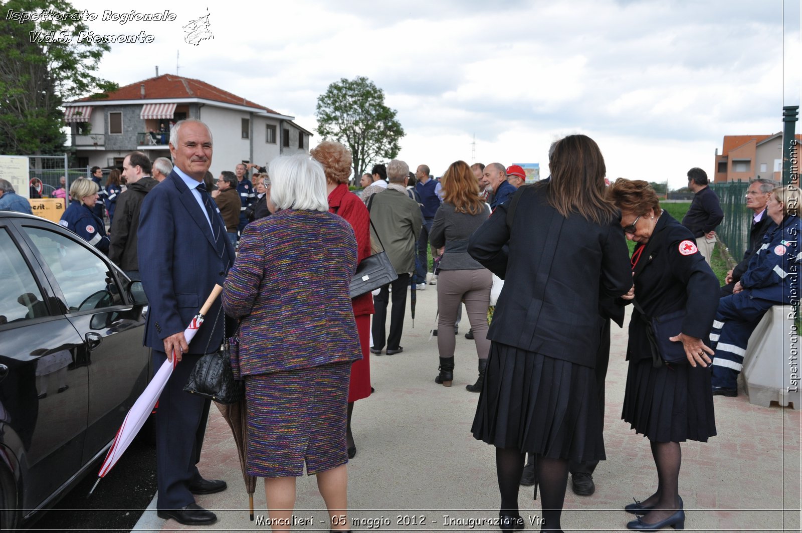 Moncalieri - 05 maggio 2012 - Inaugurazione Via - Croce Rossa Italiana - Isp. Regionale Volontari del Soccorso Piemonte