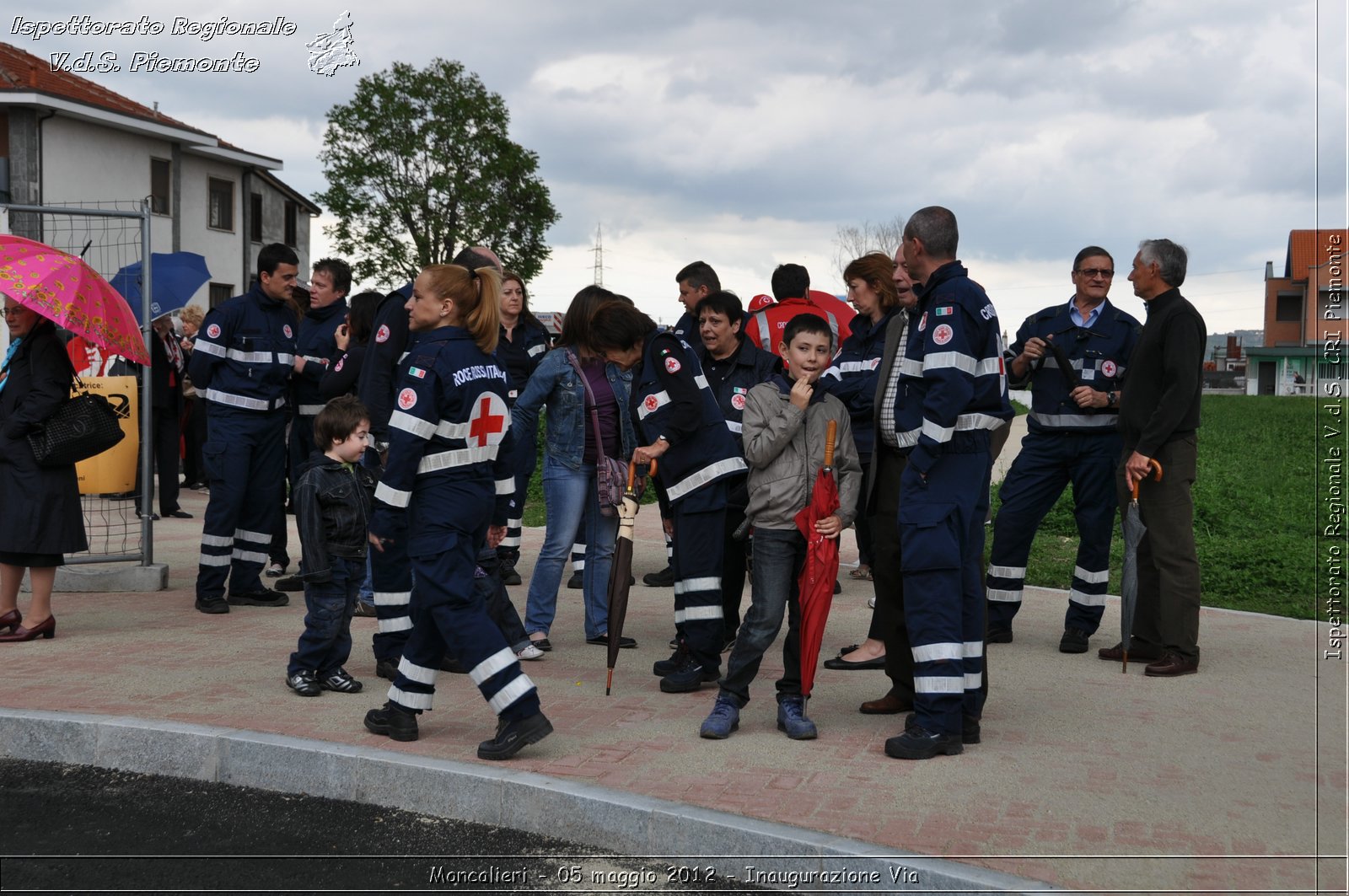 Moncalieri - 05 maggio 2012 - Inaugurazione Via - Croce Rossa Italiana - Isp. Regionale Volontari del Soccorso Piemonte