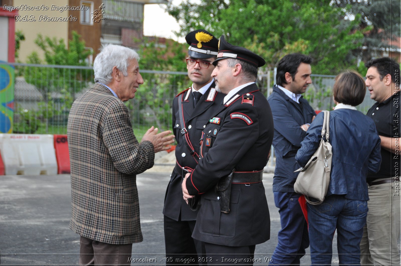 Moncalieri - 05 maggio 2012 - Inaugurazione Via - Croce Rossa Italiana - Isp. Regionale Volontari del Soccorso Piemonte