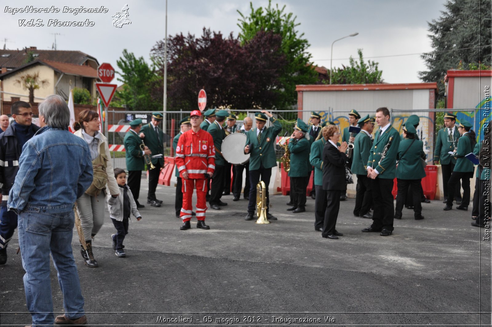 Moncalieri - 05 maggio 2012 - Inaugurazione Via - Croce Rossa Italiana - Isp. Regionale Volontari del Soccorso Piemonte