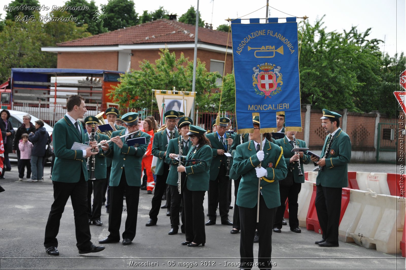 Moncalieri - 05 maggio 2012 - Inaugurazione Via - Croce Rossa Italiana - Isp. Regionale Volontari del Soccorso Piemonte