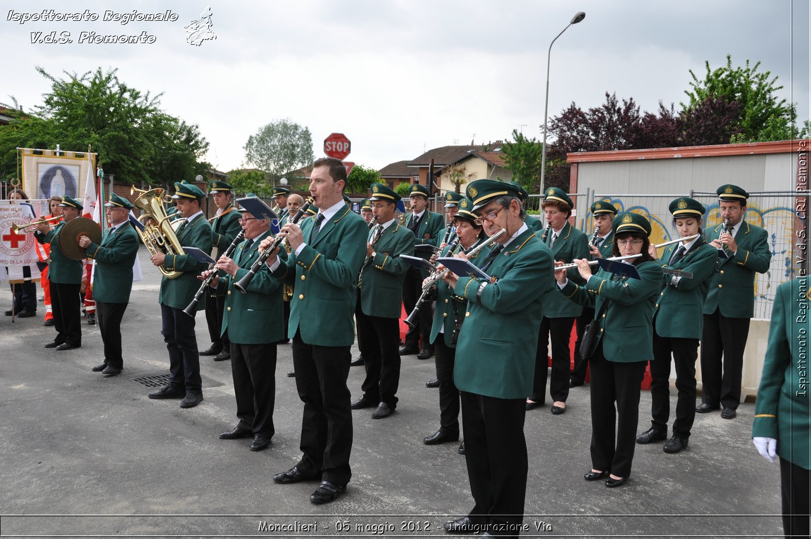 Moncalieri - 05 maggio 2012 - Inaugurazione Via - Croce Rossa Italiana - Isp. Regionale Volontari del Soccorso Piemonte