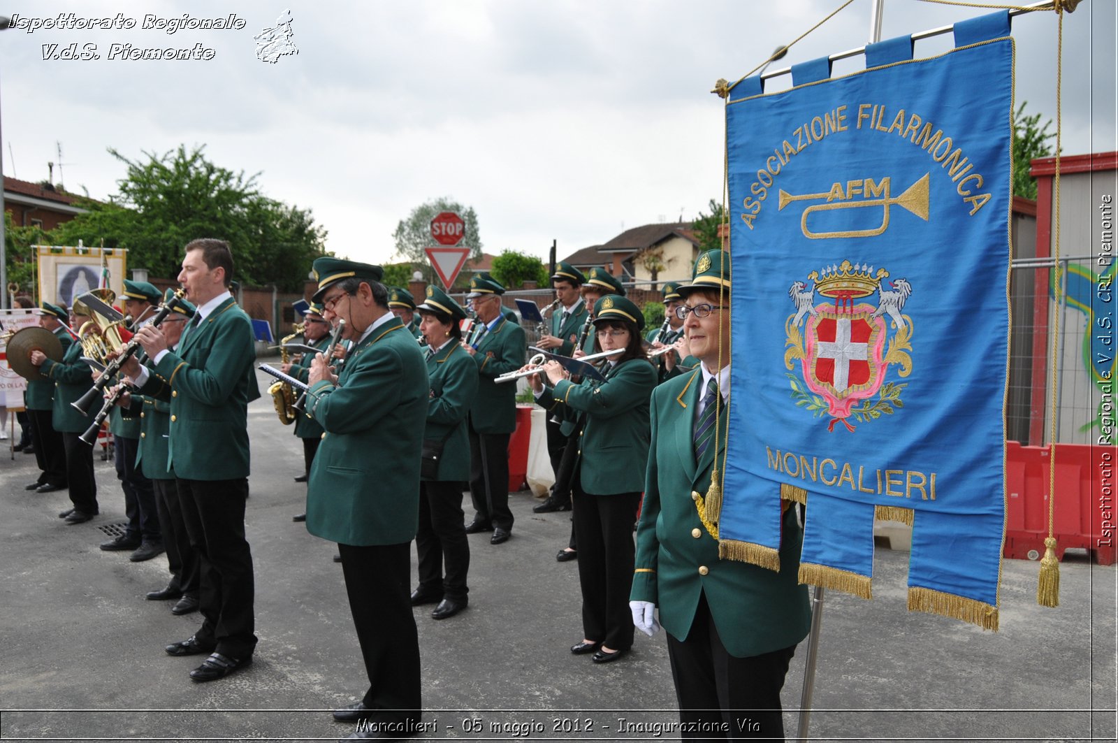 Moncalieri - 05 maggio 2012 - Inaugurazione Via - Croce Rossa Italiana - Isp. Regionale Volontari del Soccorso Piemonte