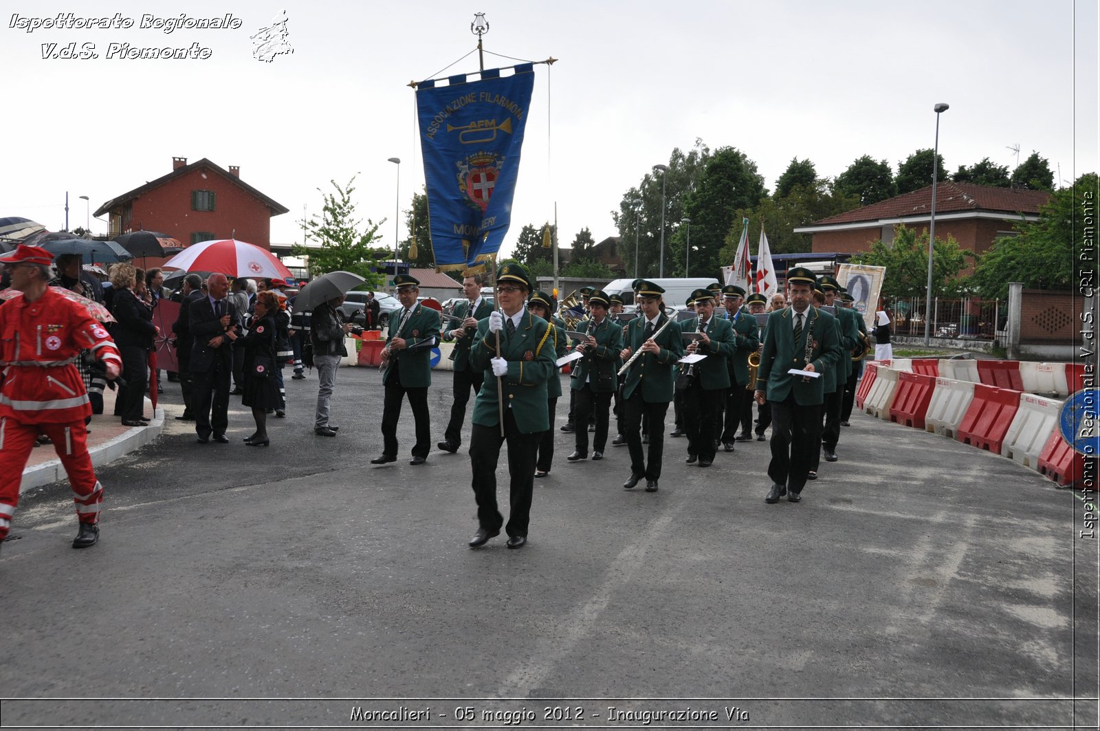 Moncalieri - 05 maggio 2012 - Inaugurazione Via - Croce Rossa Italiana - Isp. Regionale Volontari del Soccorso Piemonte