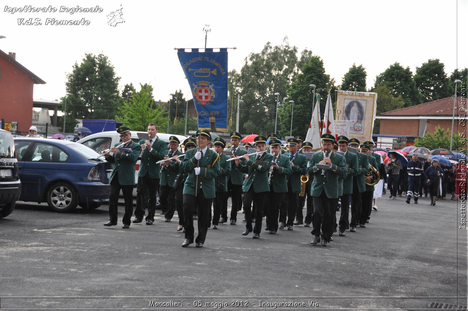 Moncalieri - 05 maggio 2012 - Inaugurazione Via - Croce Rossa Italiana - Isp. Regionale Volontari del Soccorso Piemonte