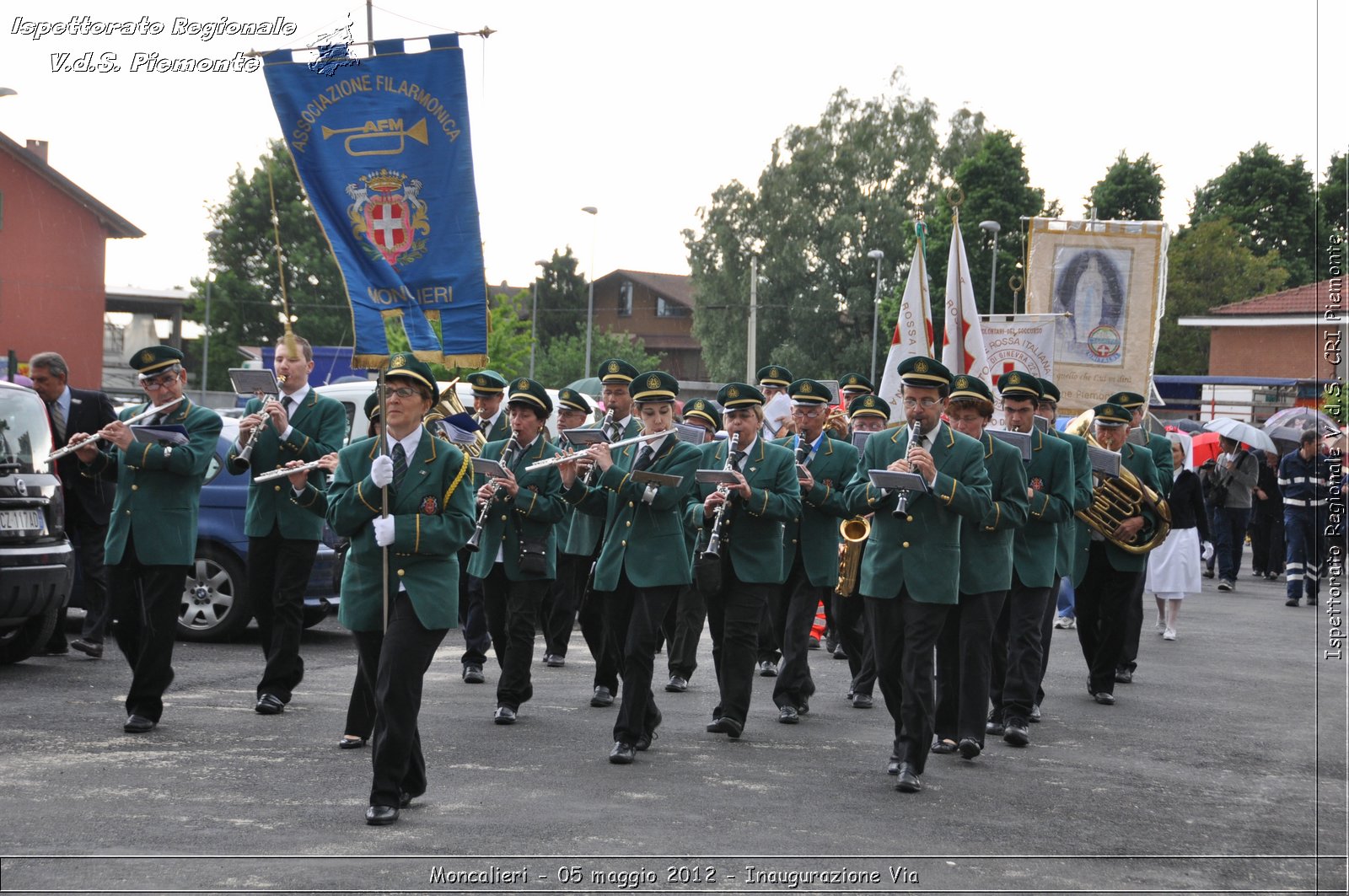 Moncalieri - 05 maggio 2012 - Inaugurazione Via - Croce Rossa Italiana - Isp. Regionale Volontari del Soccorso Piemonte