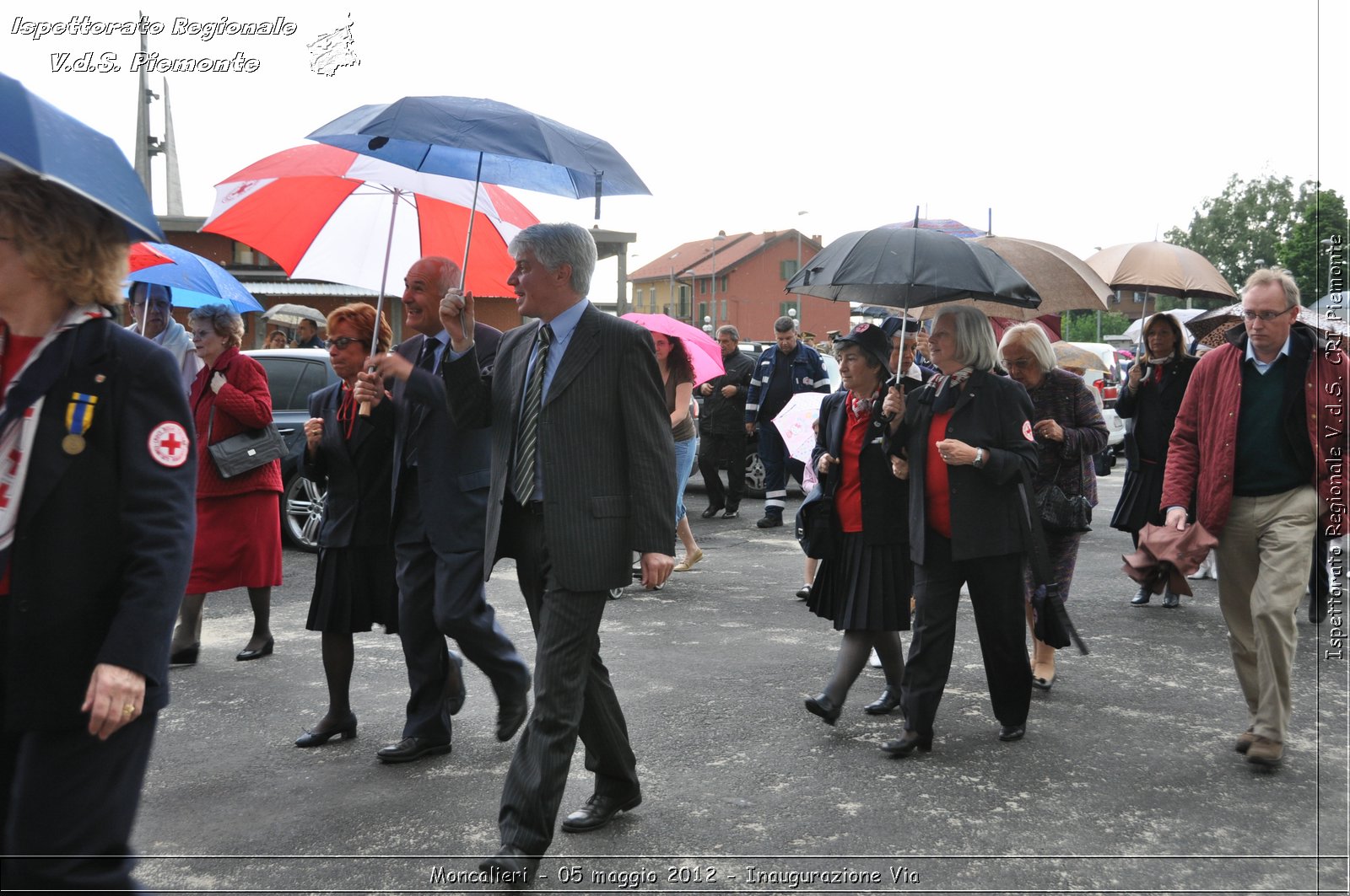 Moncalieri - 05 maggio 2012 - Inaugurazione Via - Croce Rossa Italiana - Isp. Regionale Volontari del Soccorso Piemonte