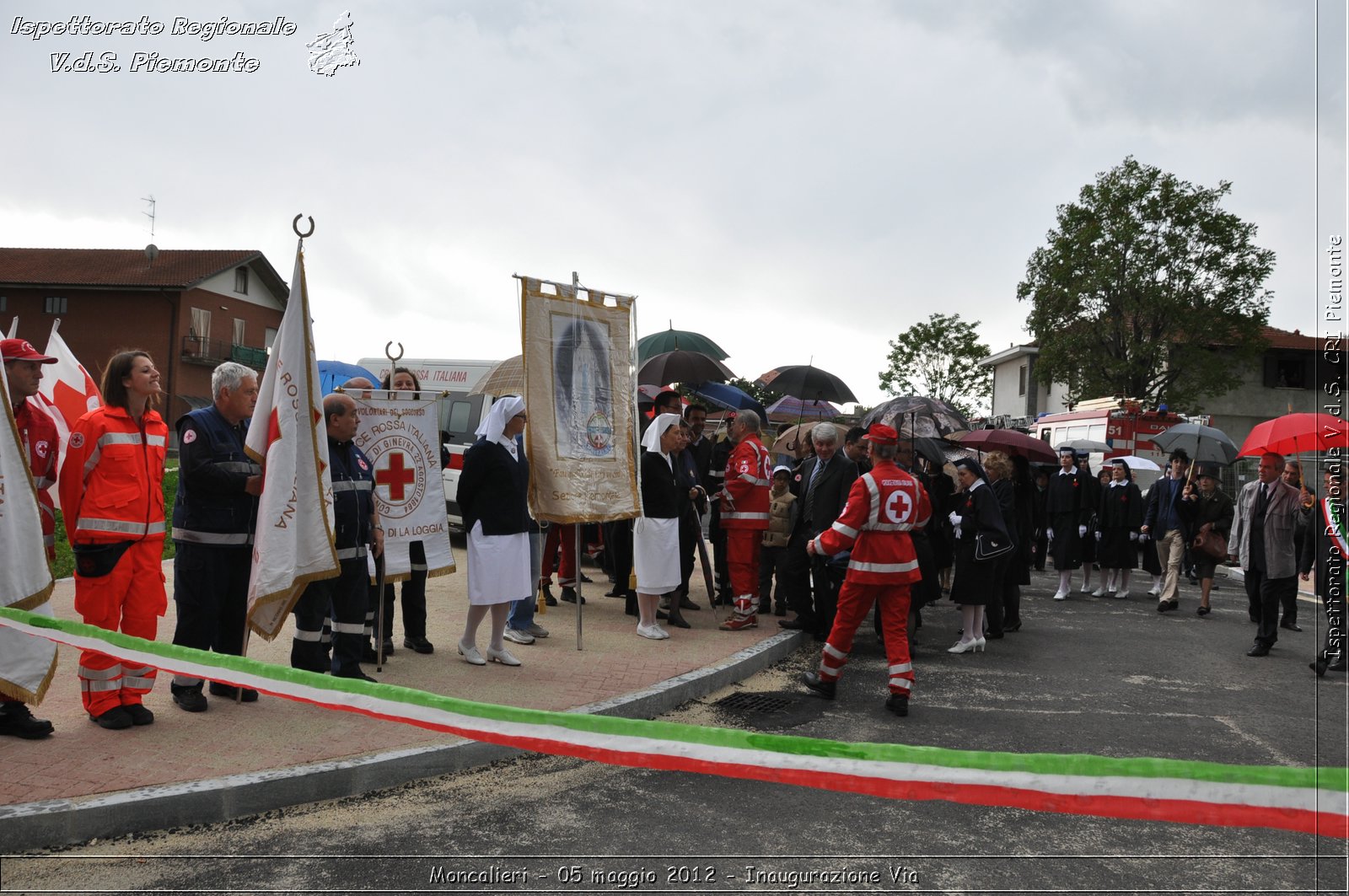 Moncalieri - 05 maggio 2012 - Inaugurazione Via - Croce Rossa Italiana - Isp. Regionale Volontari del Soccorso Piemonte