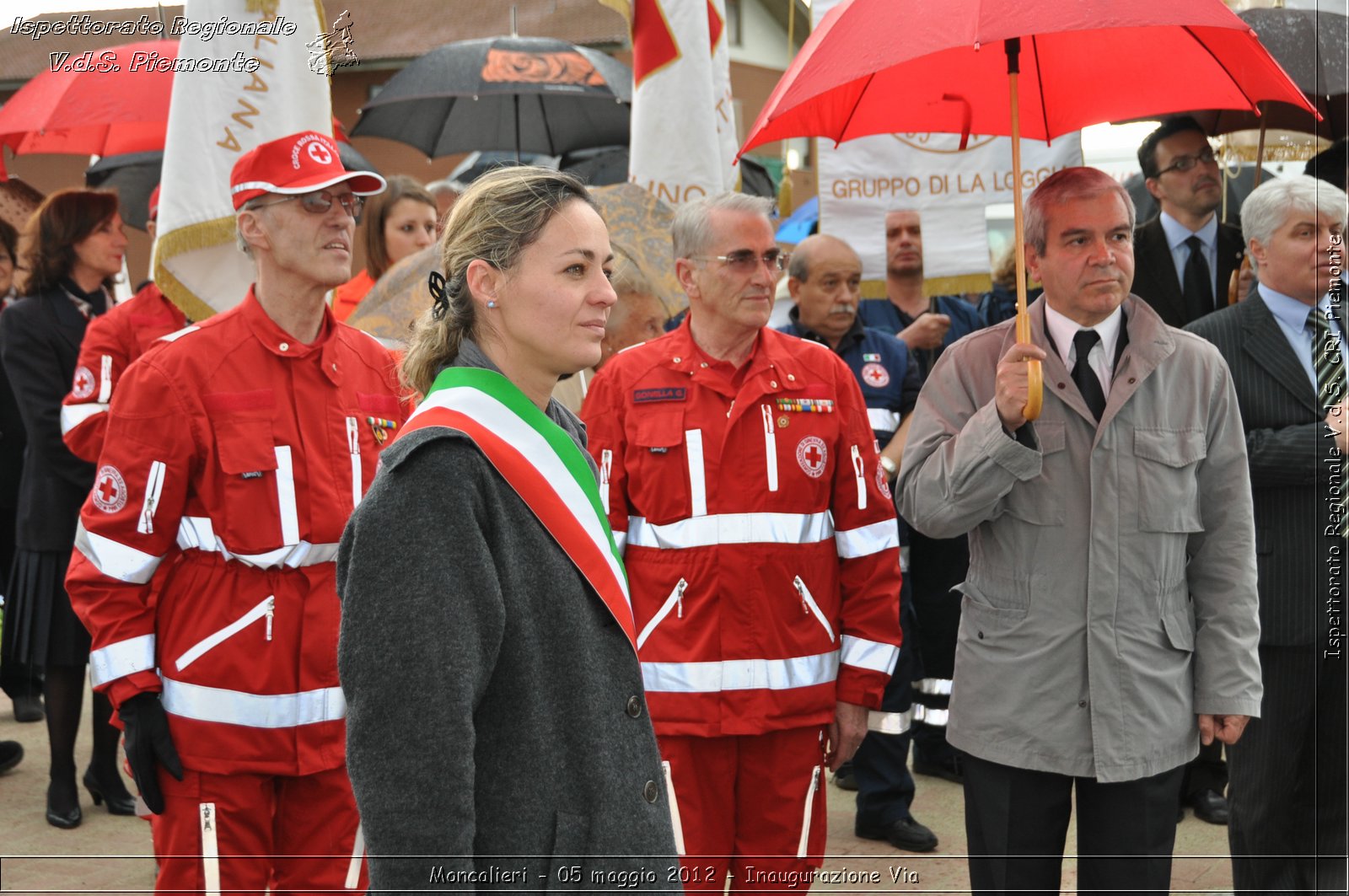 Moncalieri - 05 maggio 2012 - Inaugurazione Via - Croce Rossa Italiana - Isp. Regionale Volontari del Soccorso Piemonte