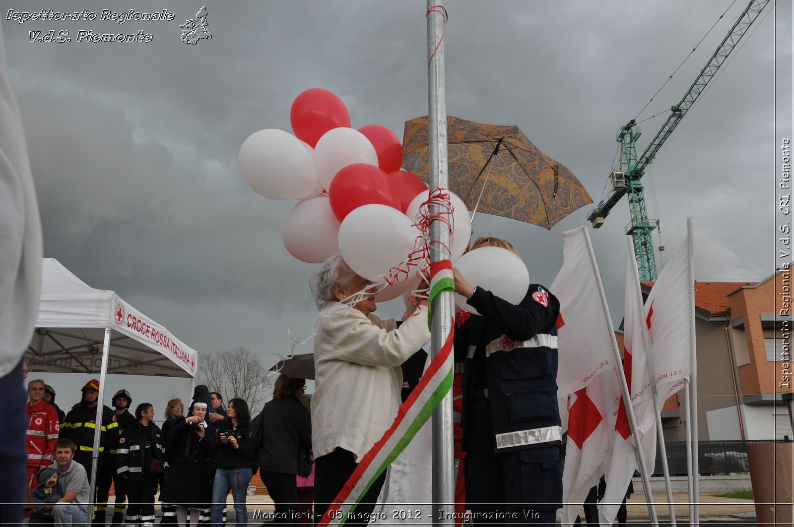 Moncalieri - 05 maggio 2012 - Inaugurazione Via - Croce Rossa Italiana - Isp. Regionale Volontari del Soccorso Piemonte