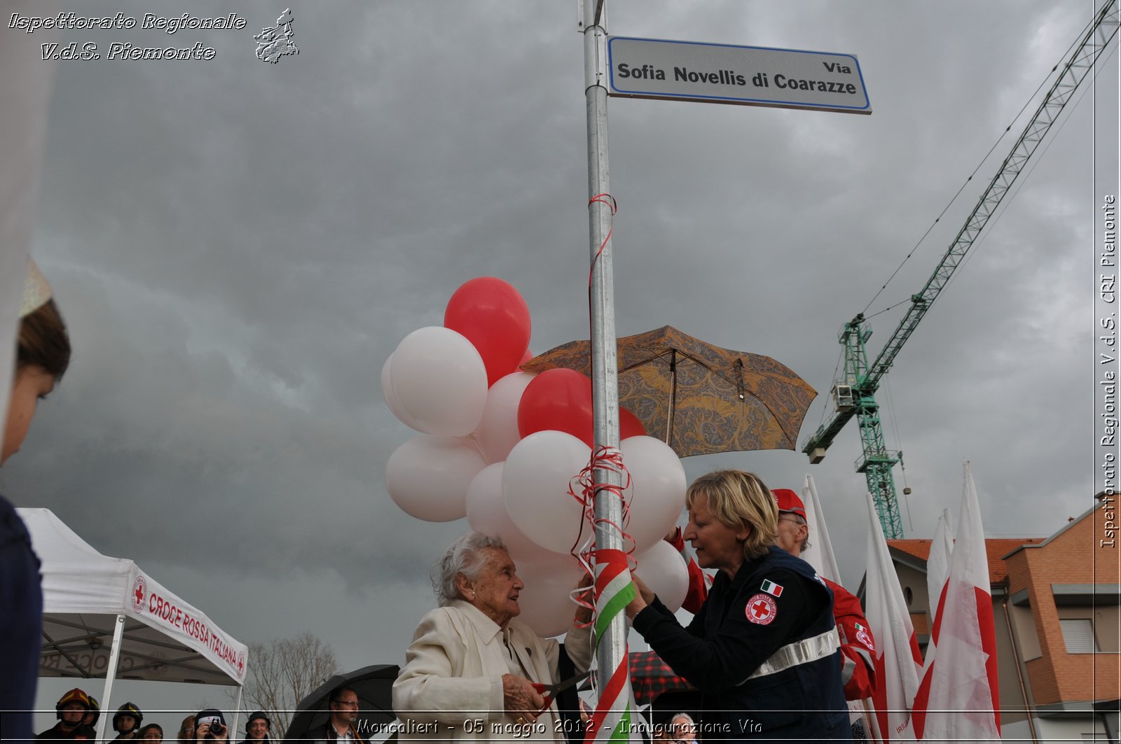 Moncalieri - 05 maggio 2012 - Inaugurazione Via - Croce Rossa Italiana - Isp. Regionale Volontari del Soccorso Piemonte