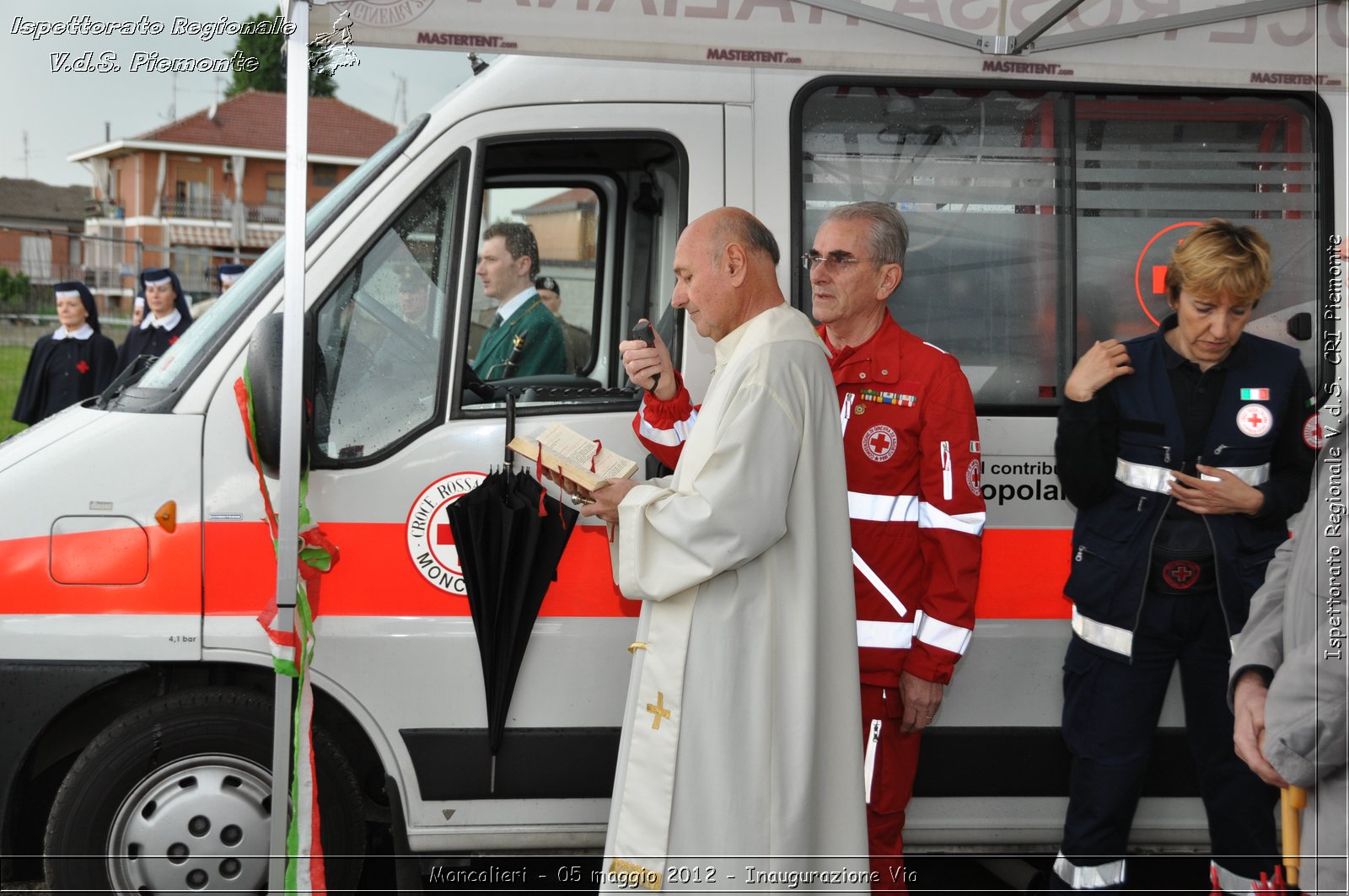 Moncalieri - 05 maggio 2012 - Inaugurazione Via - Croce Rossa Italiana - Isp. Regionale Volontari del Soccorso Piemonte