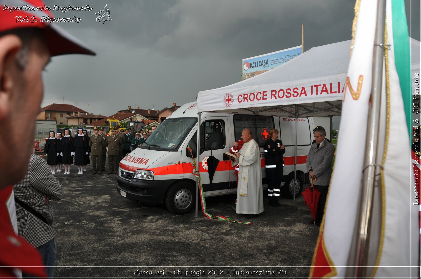 Moncalieri - 05 maggio 2012 - Inaugurazione Via - Croce Rossa Italiana - Isp. Regionale Volontari del Soccorso Piemonte