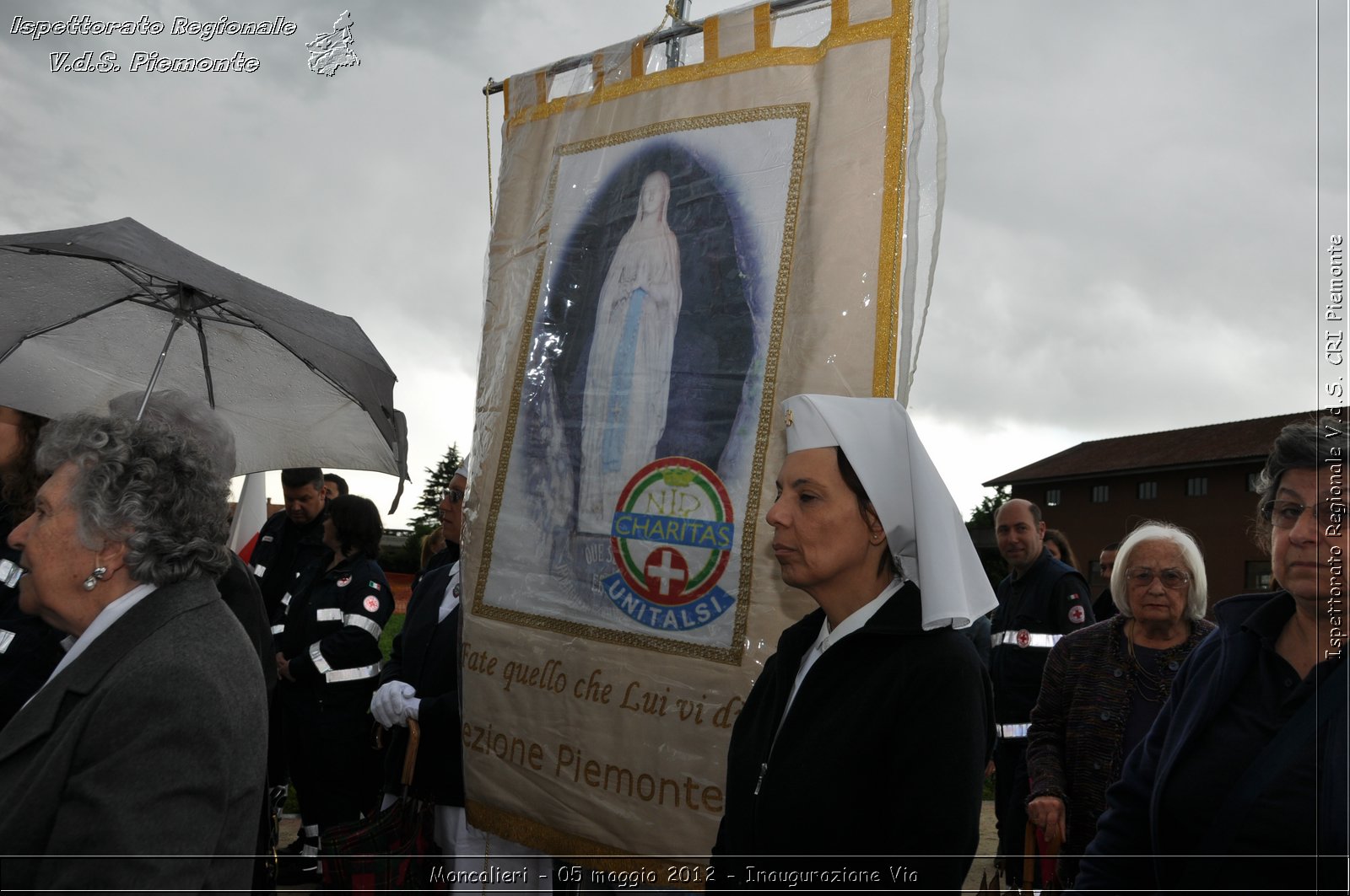 Moncalieri - 05 maggio 2012 - Inaugurazione Via - Croce Rossa Italiana - Isp. Regionale Volontari del Soccorso Piemonte