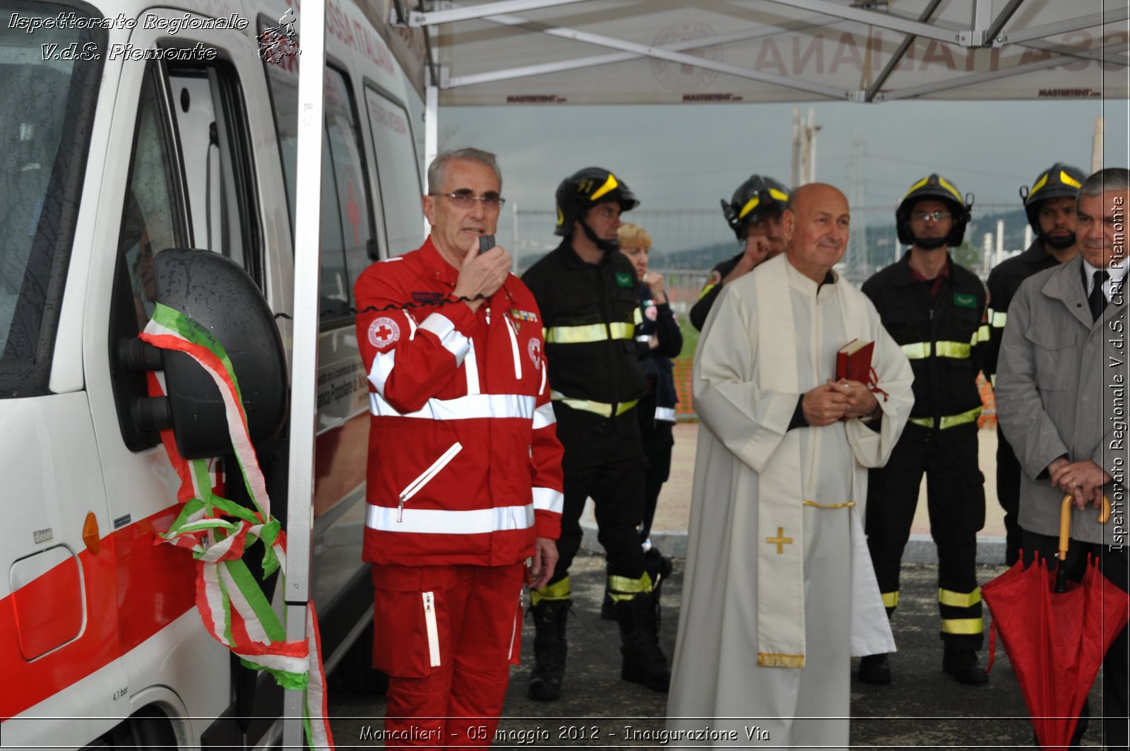 Moncalieri - 05 maggio 2012 - Inaugurazione Via - Croce Rossa Italiana - Isp. Regionale Volontari del Soccorso Piemonte