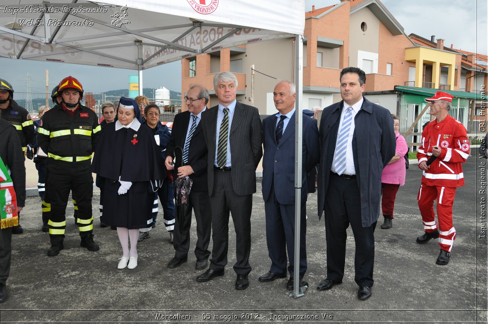 Moncalieri - 05 maggio 2012 - Inaugurazione Via - Croce Rossa Italiana - Isp. Regionale Volontari del Soccorso Piemonte