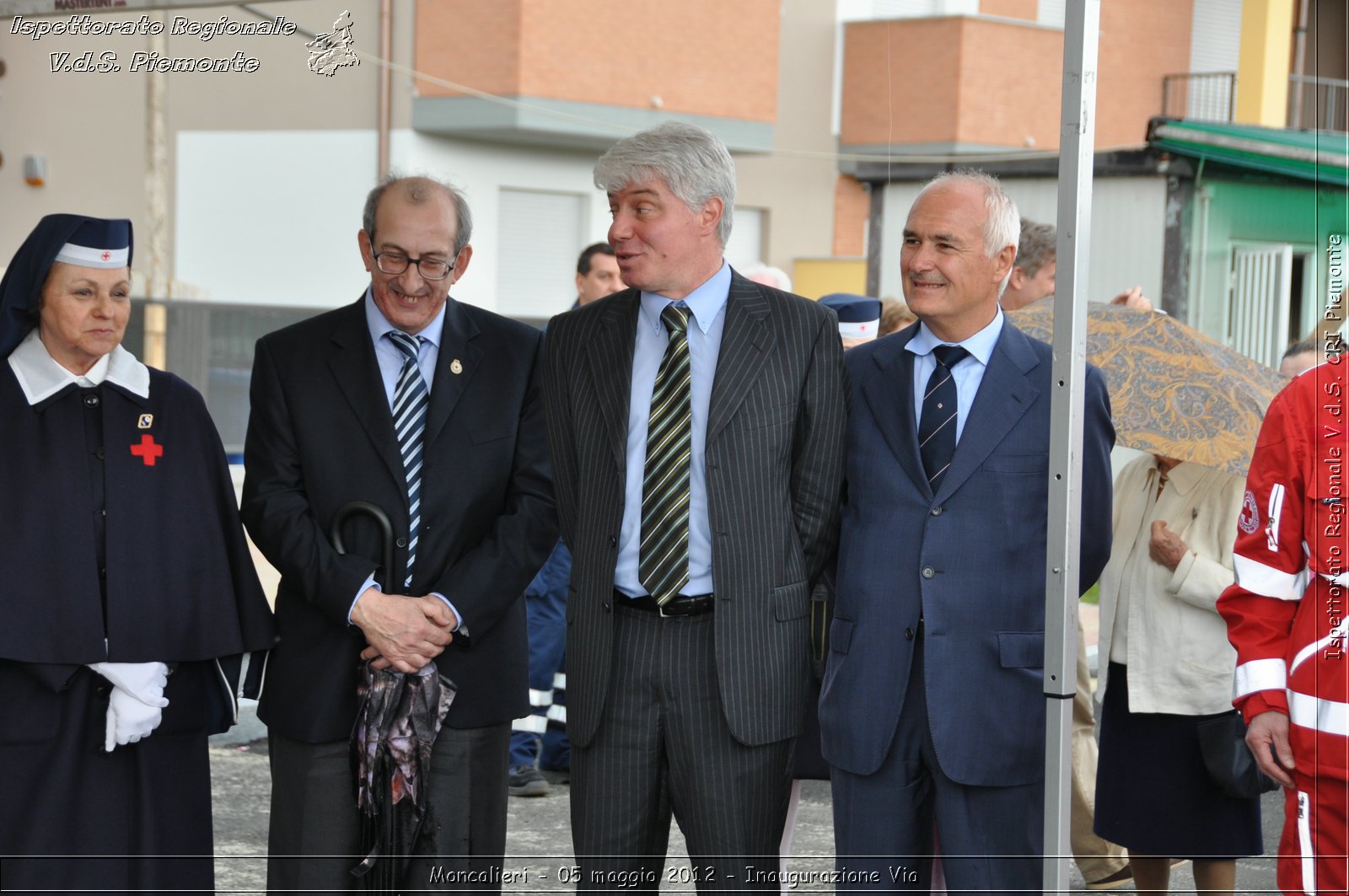 Moncalieri - 05 maggio 2012 - Inaugurazione Via - Croce Rossa Italiana - Isp. Regionale Volontari del Soccorso Piemonte