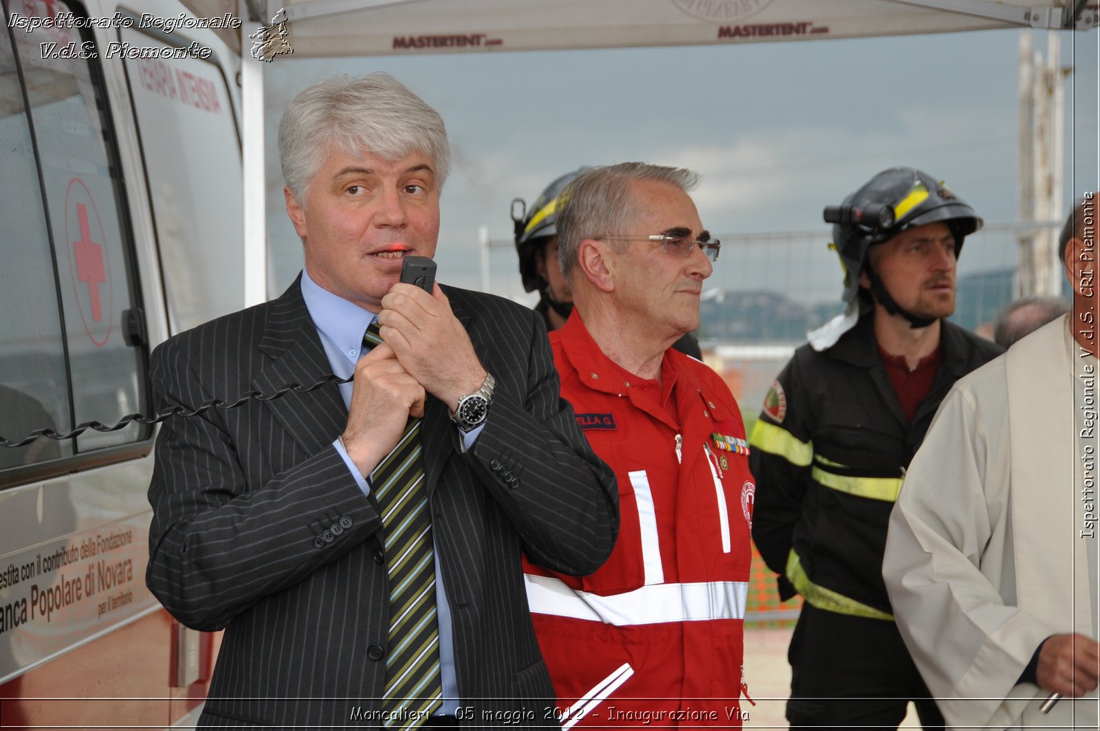 Moncalieri - 05 maggio 2012 - Inaugurazione Via - Croce Rossa Italiana - Isp. Regionale Volontari del Soccorso Piemonte