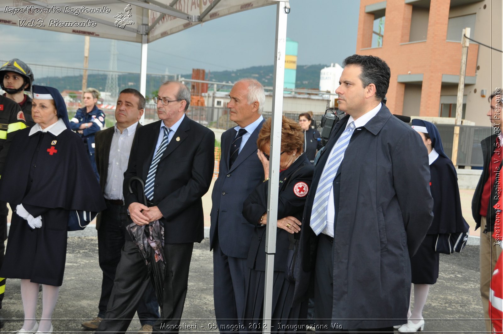 Moncalieri - 05 maggio 2012 - Inaugurazione Via - Croce Rossa Italiana - Isp. Regionale Volontari del Soccorso Piemonte