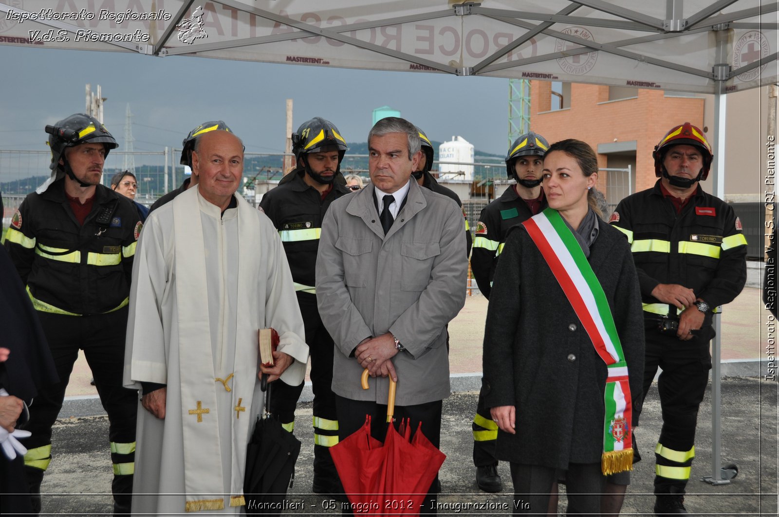 Moncalieri - 05 maggio 2012 - Inaugurazione Via - Croce Rossa Italiana - Isp. Regionale Volontari del Soccorso Piemonte