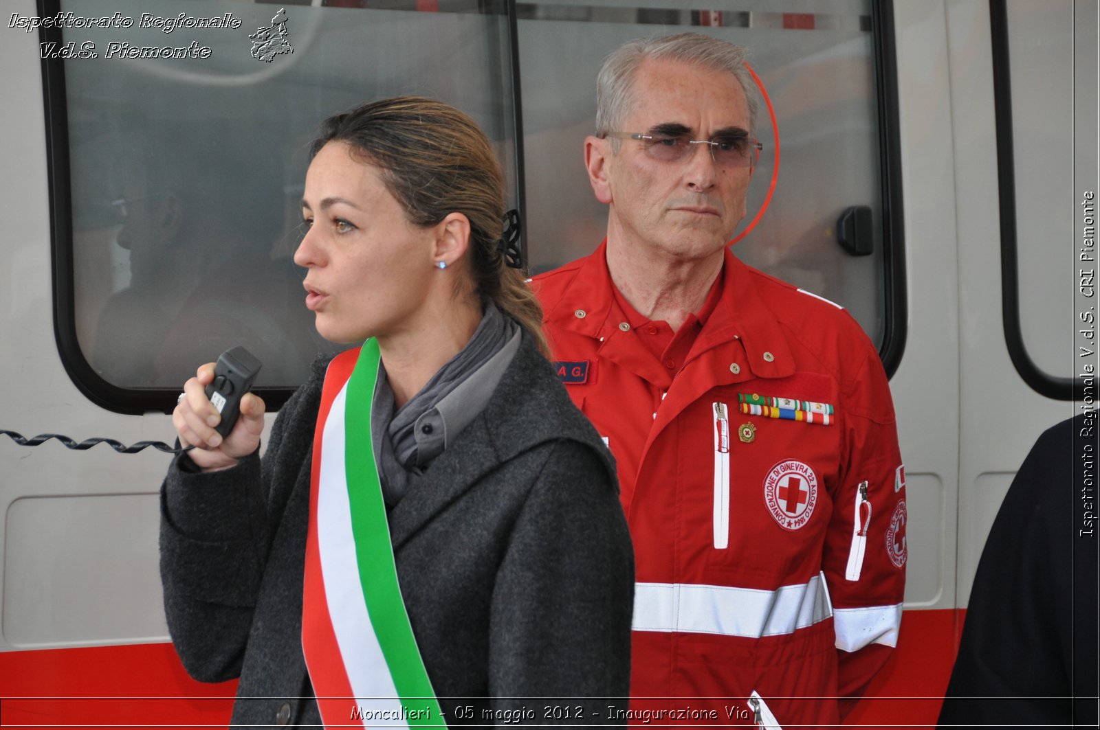 Moncalieri - 05 maggio 2012 - Inaugurazione Via - Croce Rossa Italiana - Isp. Regionale Volontari del Soccorso Piemonte