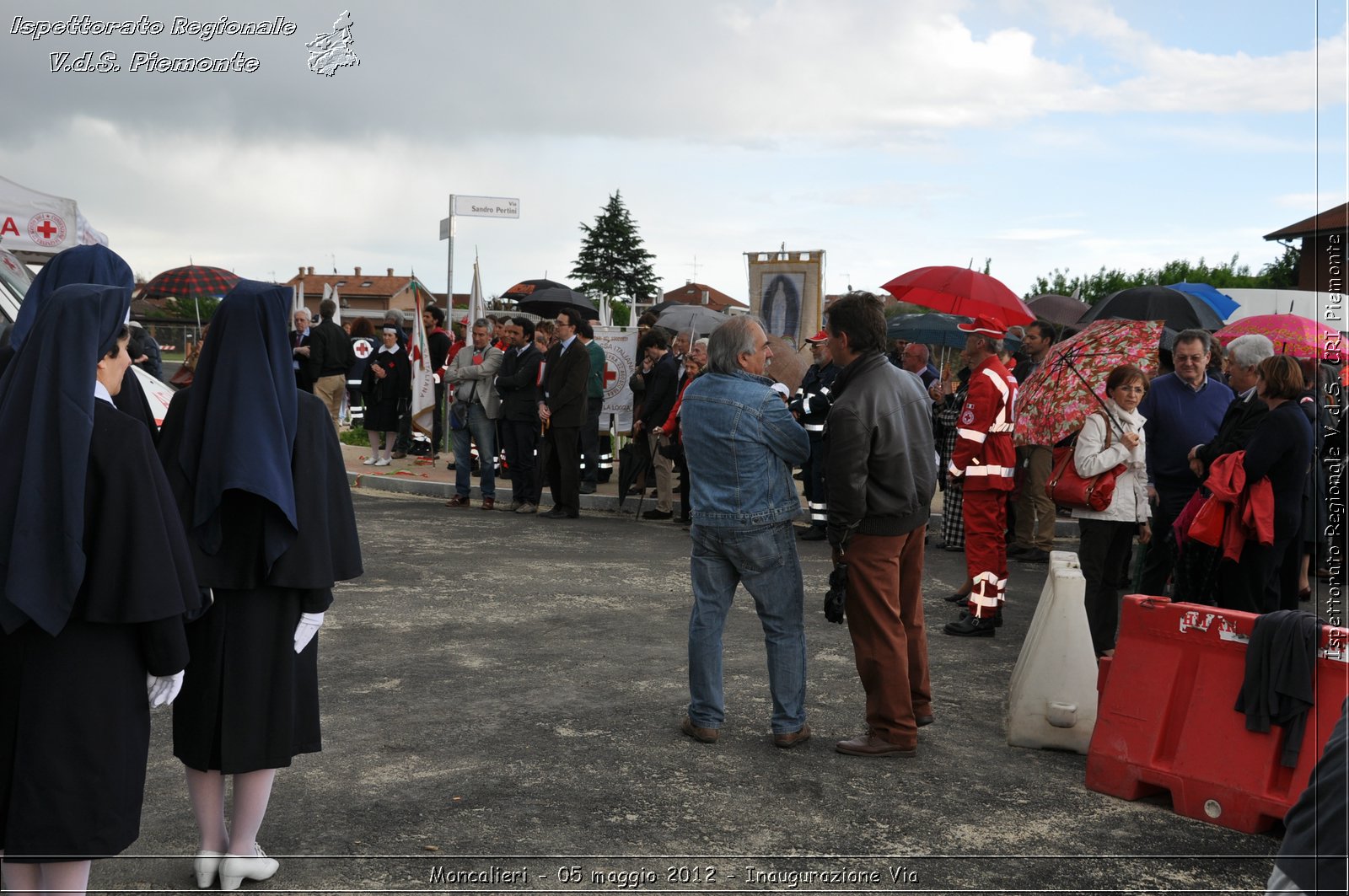 Moncalieri - 05 maggio 2012 - Inaugurazione Via - Croce Rossa Italiana - Isp. Regionale Volontari del Soccorso Piemonte