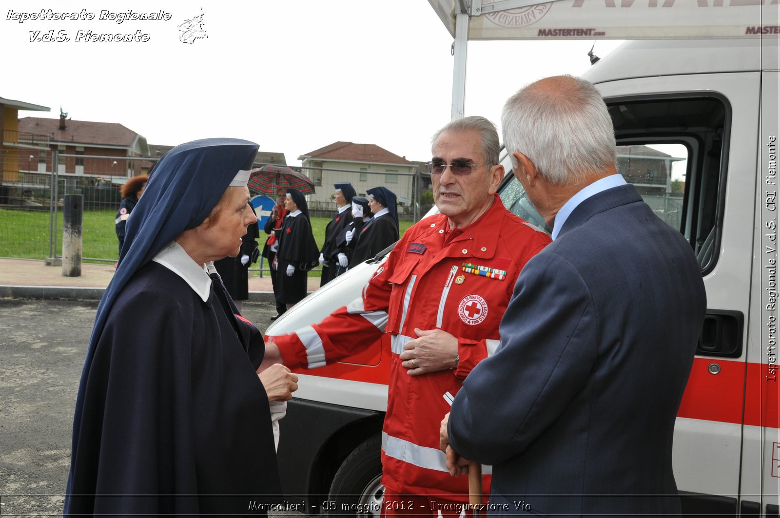 Moncalieri - 05 maggio 2012 - Inaugurazione Via - Croce Rossa Italiana - Isp. Regionale Volontari del Soccorso Piemonte