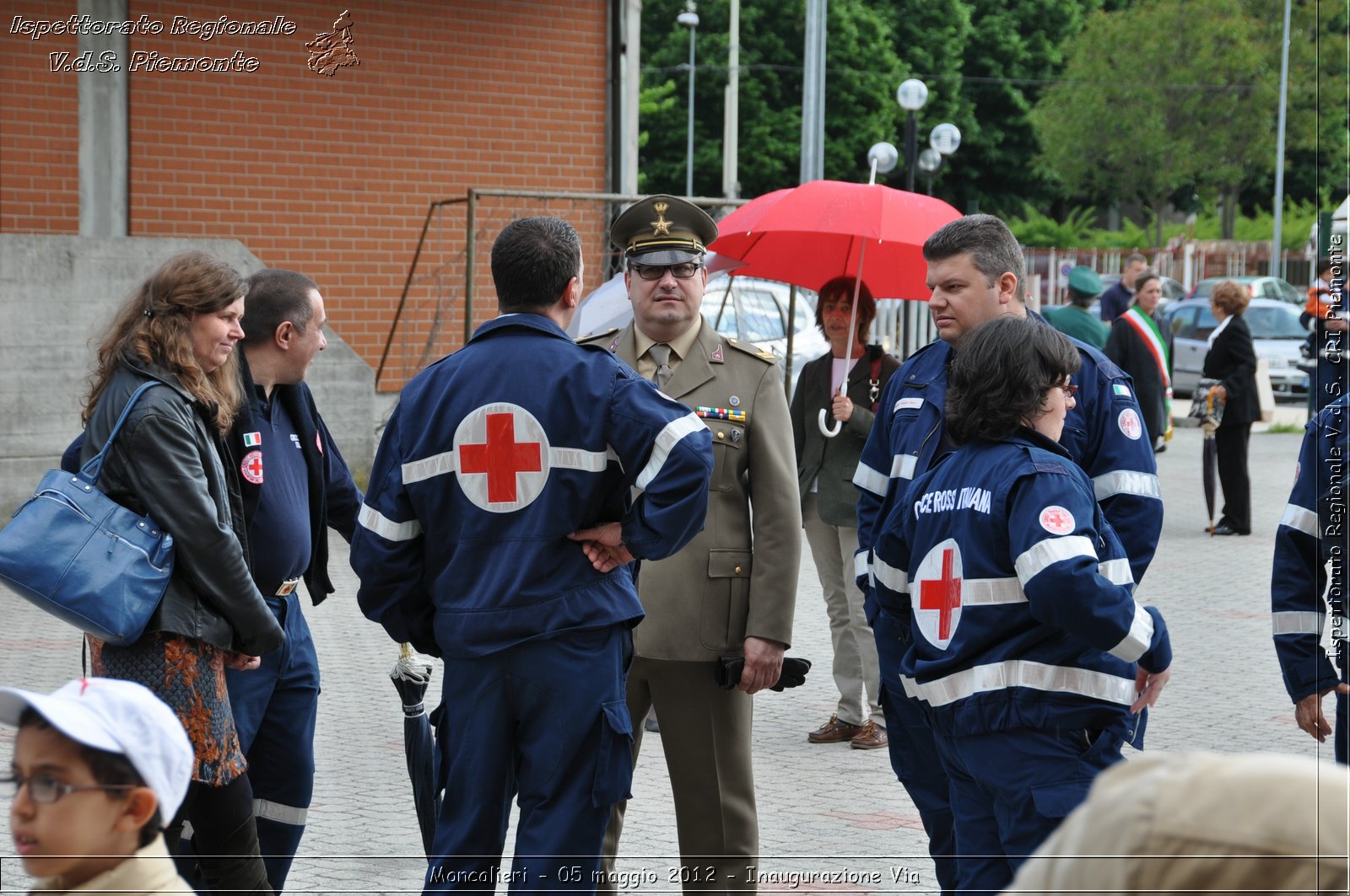 Moncalieri - 05 maggio 2012 - Inaugurazione Via - Croce Rossa Italiana - Isp. Regionale Volontari del Soccorso Piemonte