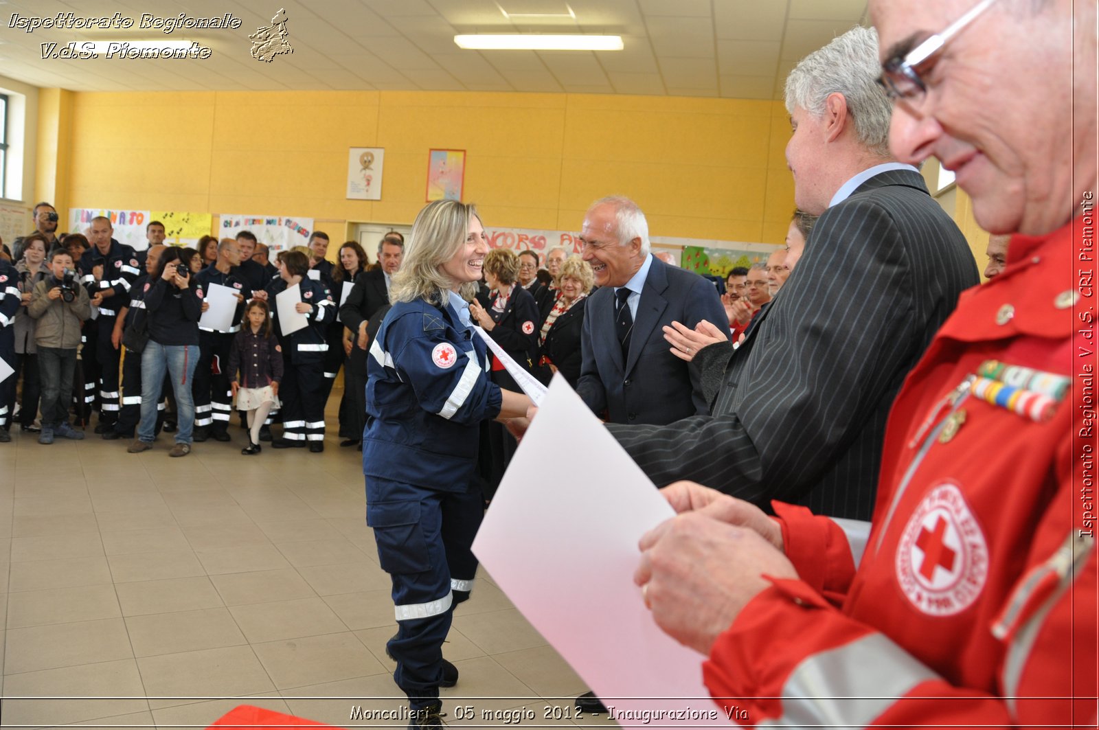 Moncalieri - 05 maggio 2012 - Inaugurazione Via - Croce Rossa Italiana - Isp. Regionale Volontari del Soccorso Piemonte