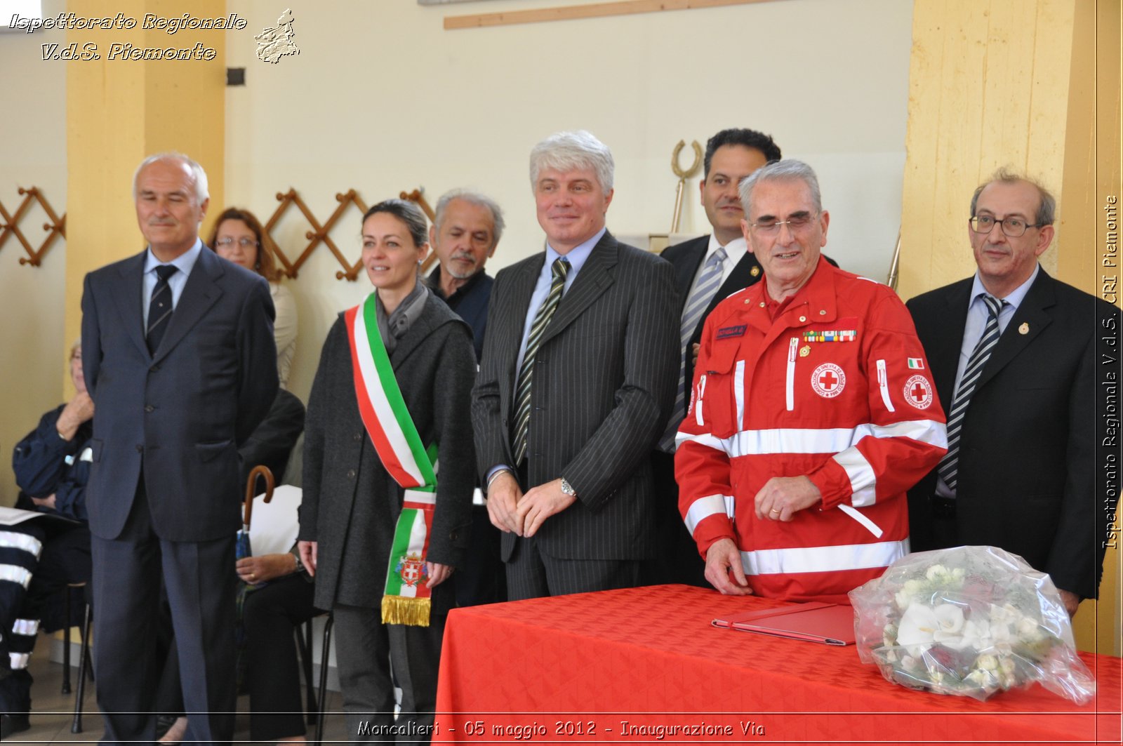 Moncalieri - 05 maggio 2012 - Inaugurazione Via - Croce Rossa Italiana - Isp. Regionale Volontari del Soccorso Piemonte