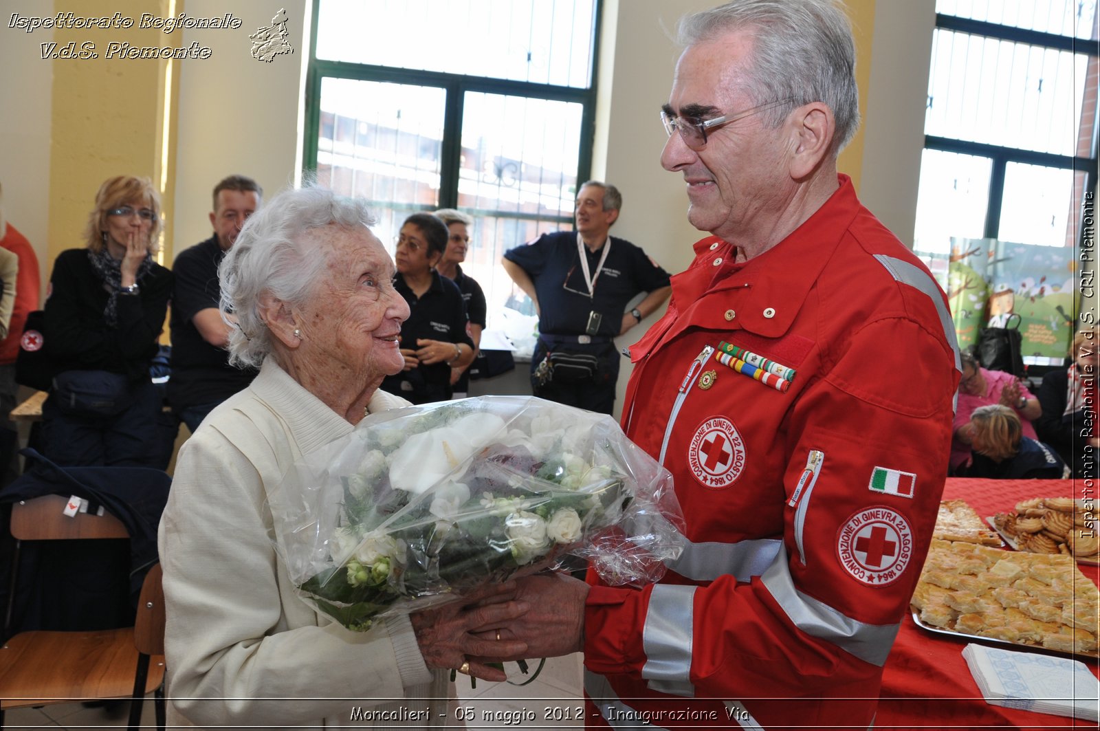 Moncalieri - 05 maggio 2012 - Inaugurazione Via - Croce Rossa Italiana - Isp. Regionale Volontari del Soccorso Piemonte