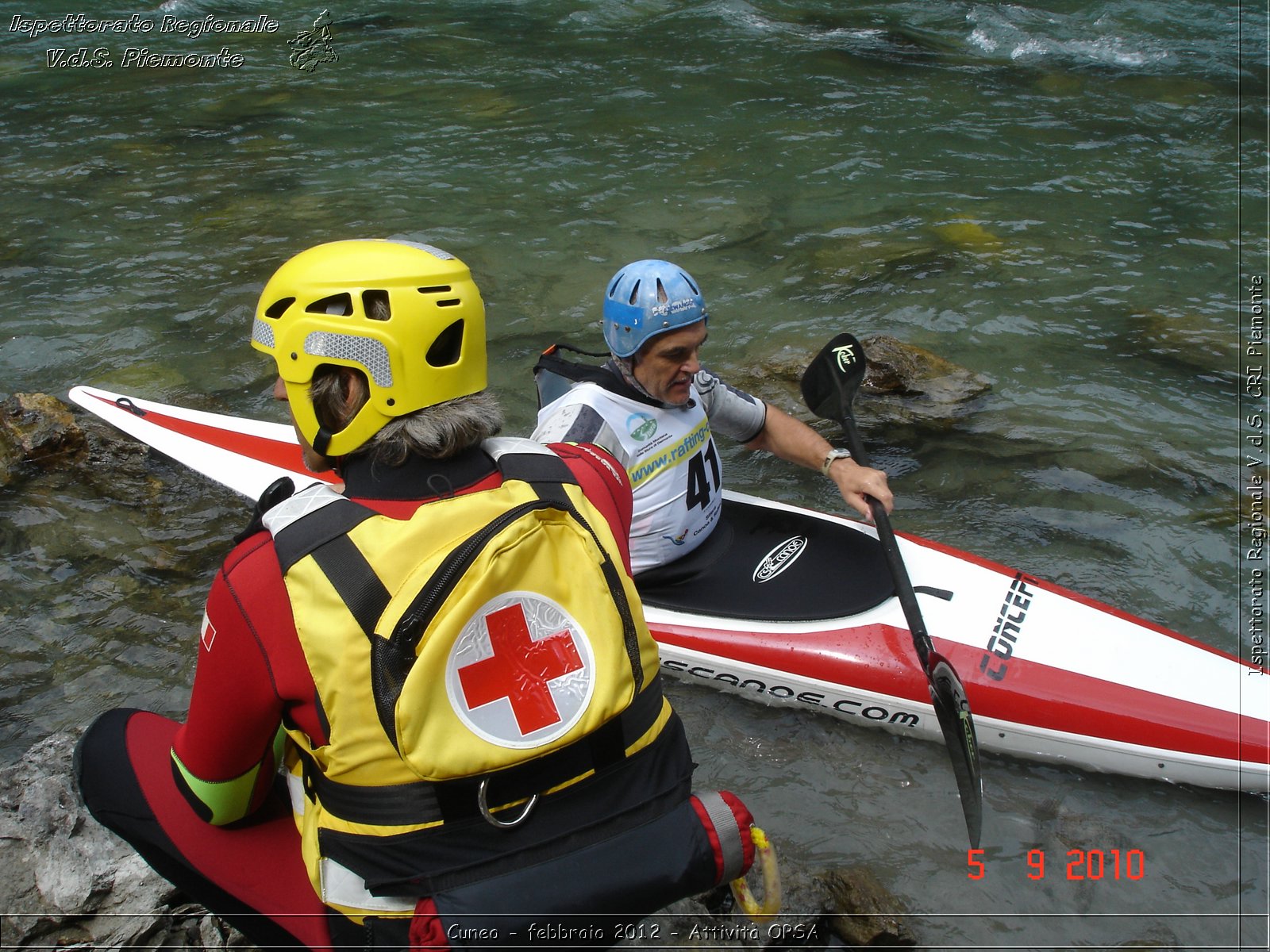 Cuneo - febbraio 2012 - Attivit OPSA - Croce Rossa Italiana - Ispettorato Regionale Volontari del Soccorso Piemonte