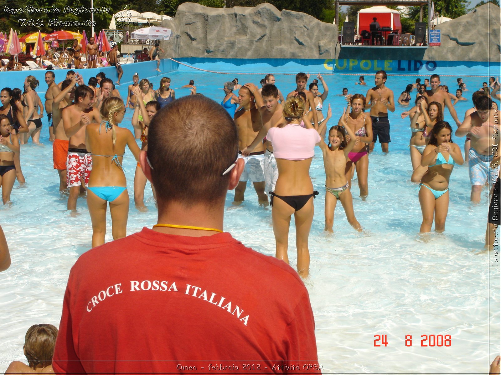 Cuneo - febbraio 2012 - Attivit OPSA - Croce Rossa Italiana - Ispettorato Regionale Volontari del Soccorso Piemonte