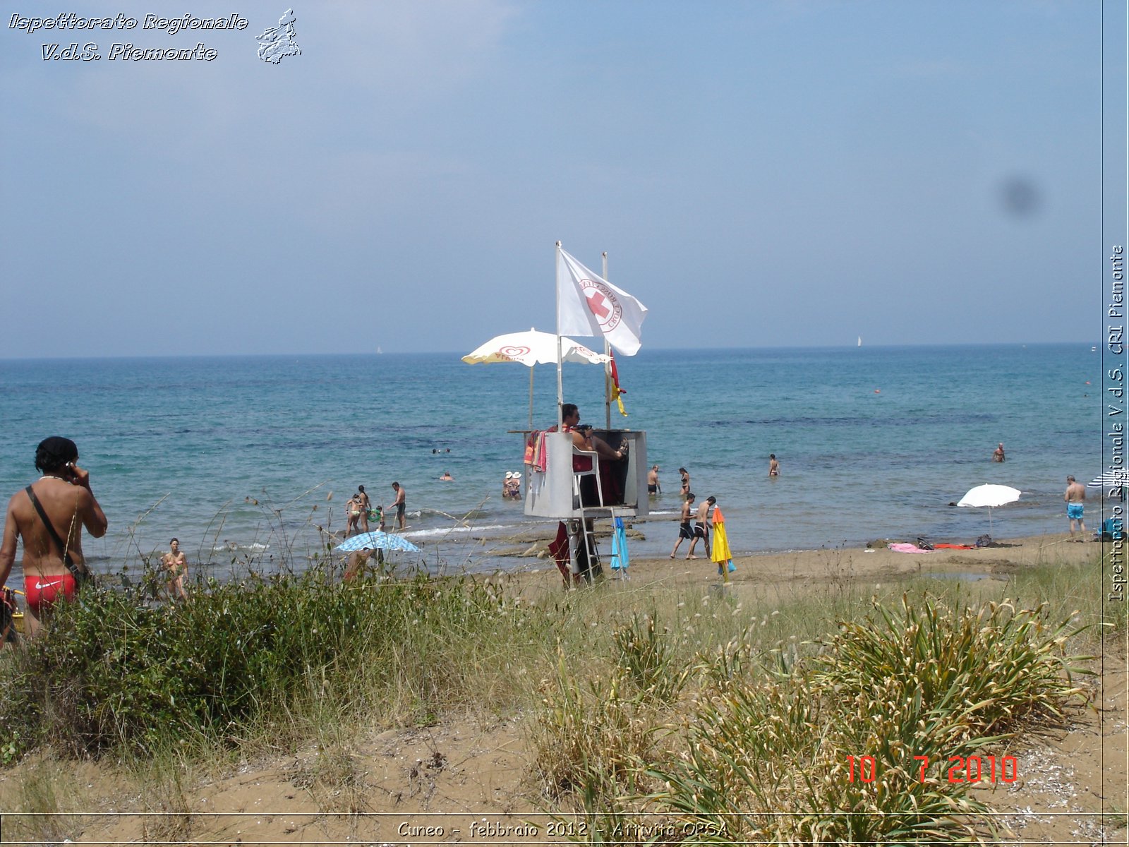 Cuneo - febbraio 2012 - Attivit OPSA - Croce Rossa Italiana - Ispettorato Regionale Volontari del Soccorso Piemonte