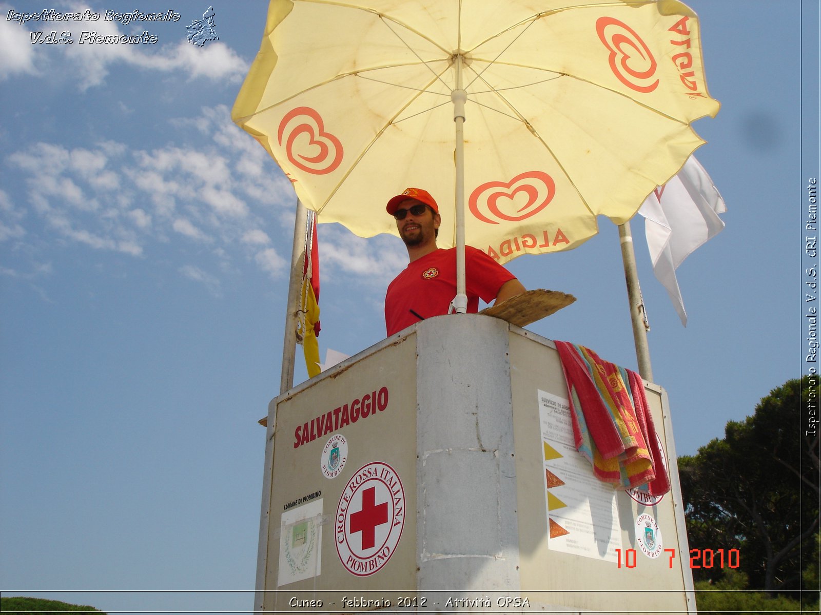 Cuneo - febbraio 2012 - Attivit OPSA - Croce Rossa Italiana - Ispettorato Regionale Volontari del Soccorso Piemonte