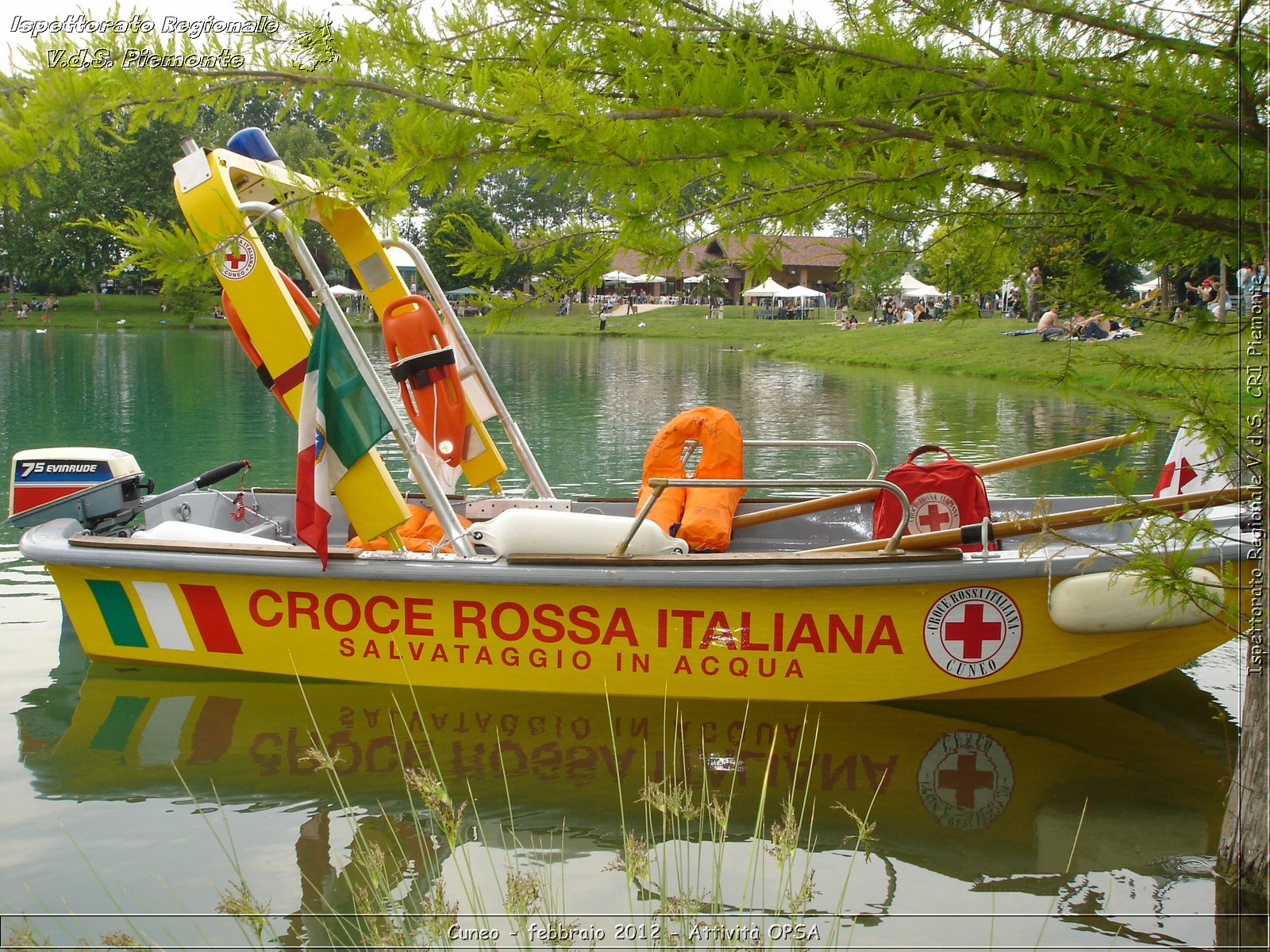 Cuneo - febbraio 2012 - Attivit OPSA - Croce Rossa Italiana - Ispettorato Regionale Volontari del Soccorso Piemonte