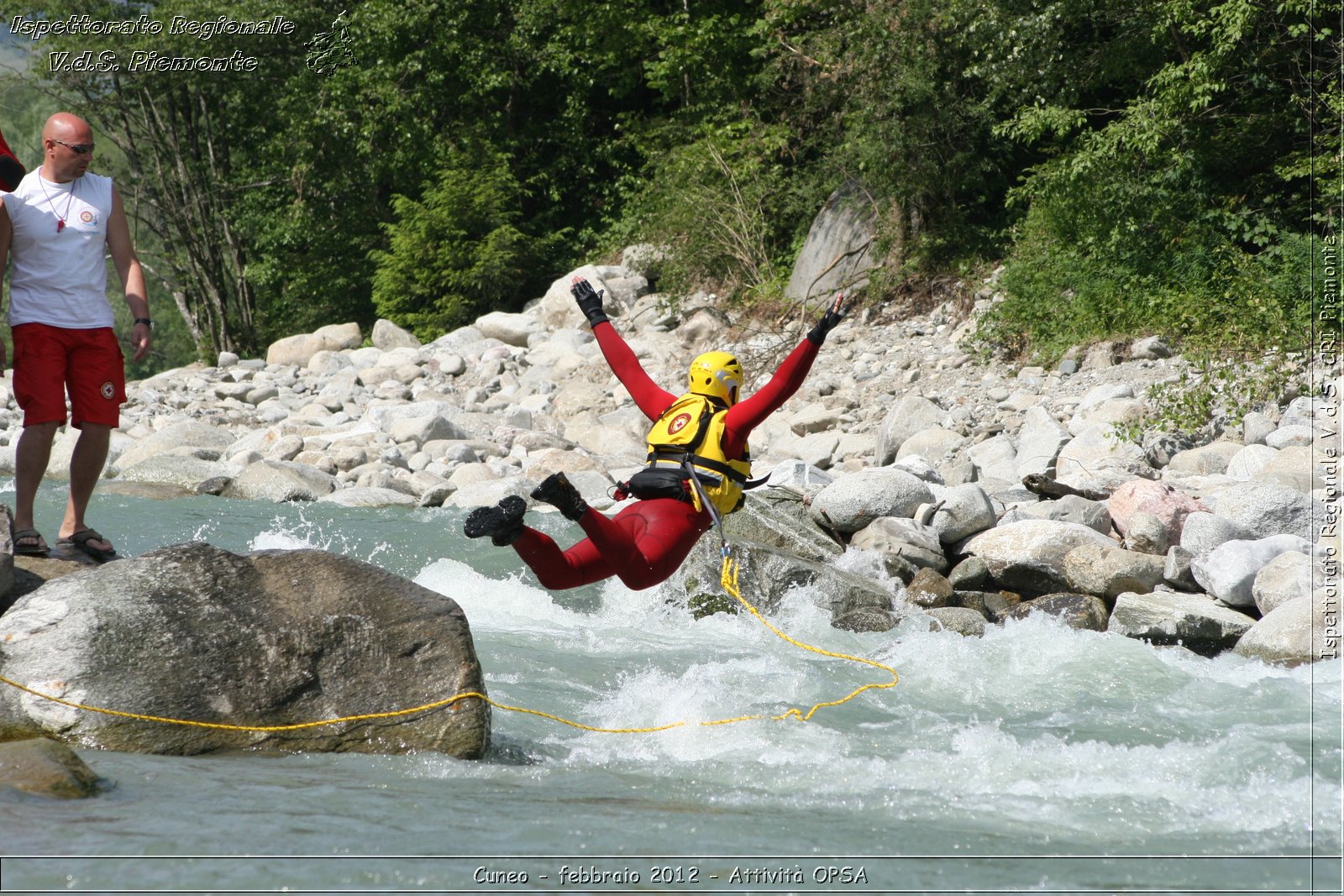 Cuneo - febbraio 2012 - Attivit OPSA - Croce Rossa Italiana - Ispettorato Regionale Volontari del Soccorso Piemonte