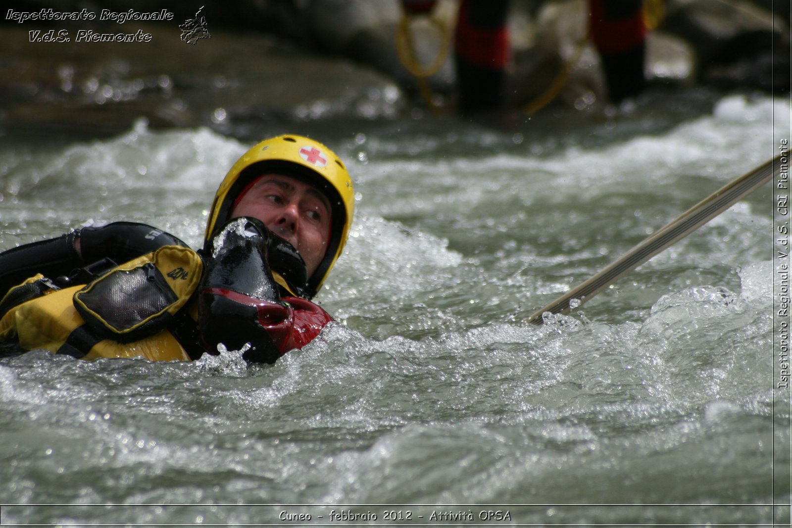 Cuneo - febbraio 2012 - Attivit OPSA - Croce Rossa Italiana - Ispettorato Regionale Volontari del Soccorso Piemonte