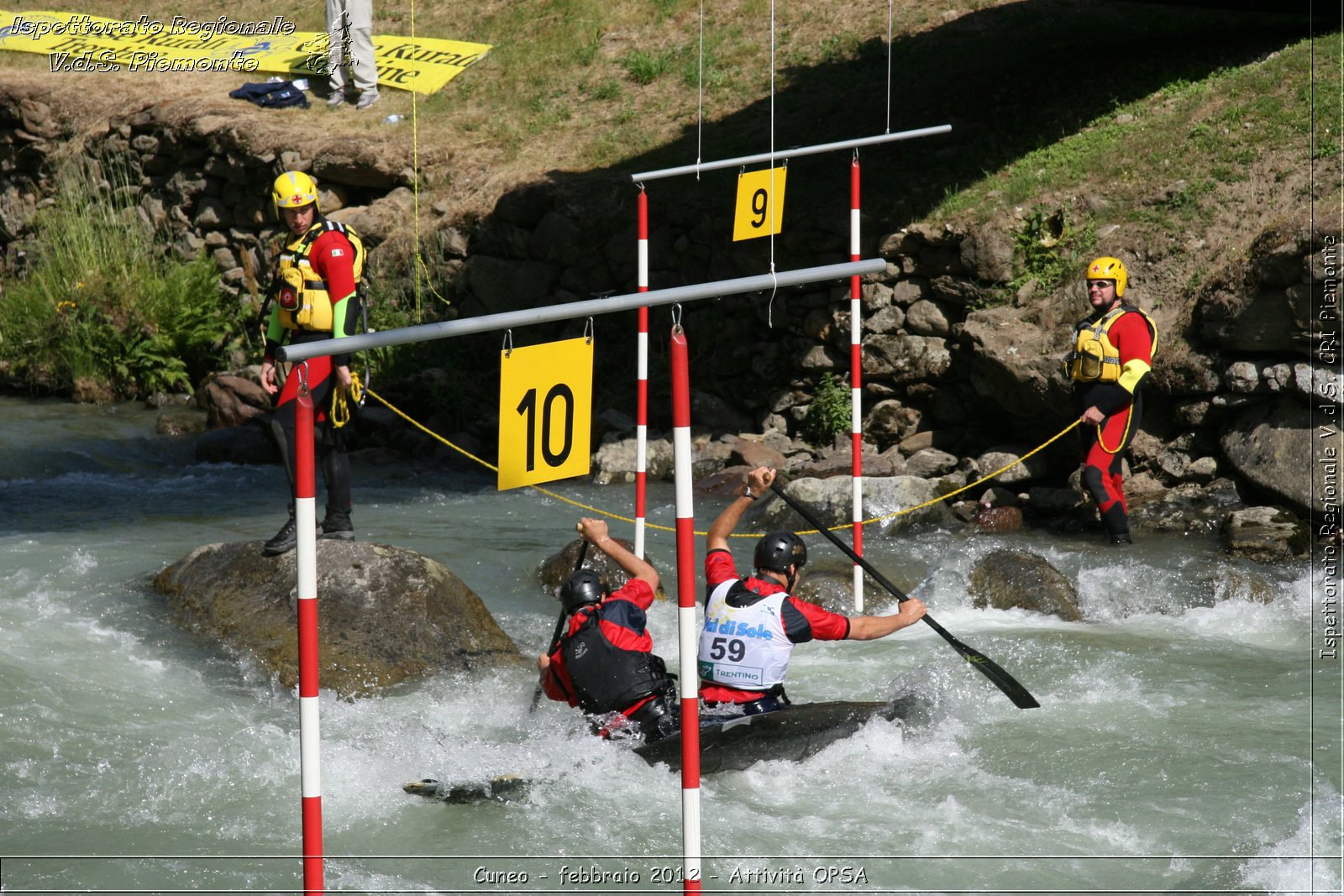 Cuneo - febbraio 2012 - Attivit OPSA - Croce Rossa Italiana - Ispettorato Regionale Volontari del Soccorso Piemonte