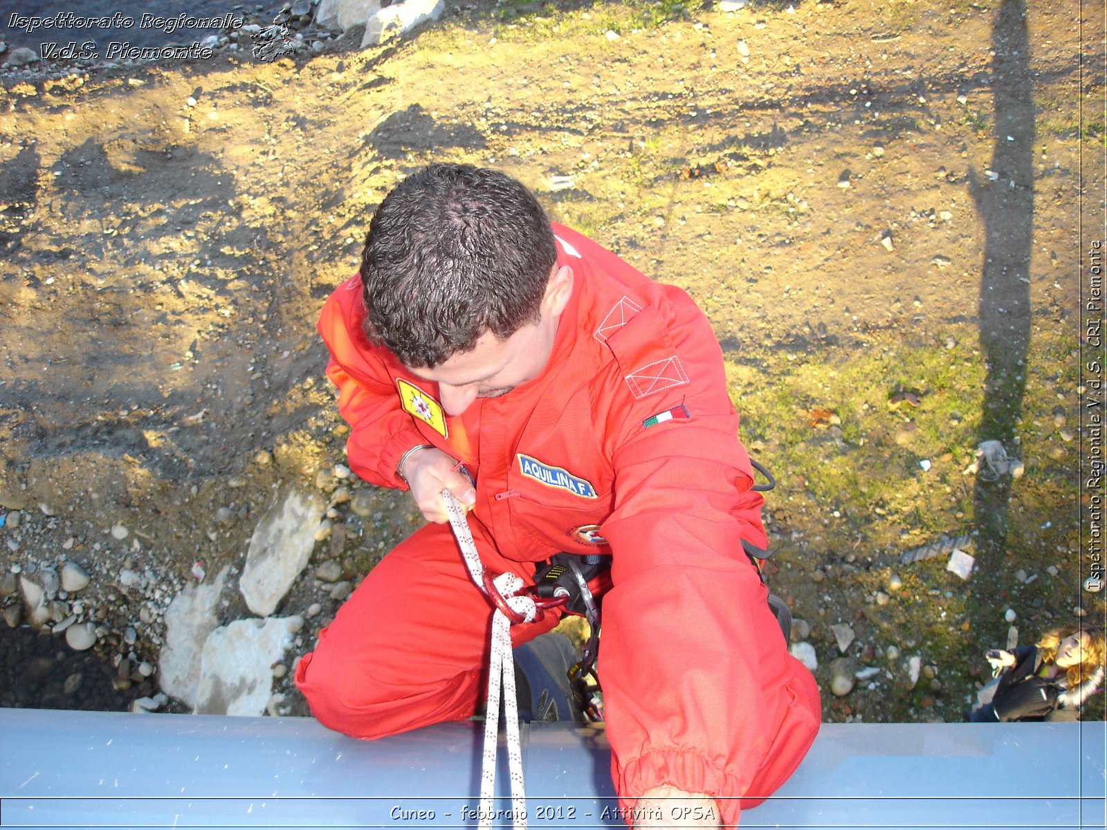 Cuneo - febbraio 2012 - Attivit OPSA - Croce Rossa Italiana - Ispettorato Regionale Volontari del Soccorso Piemonte