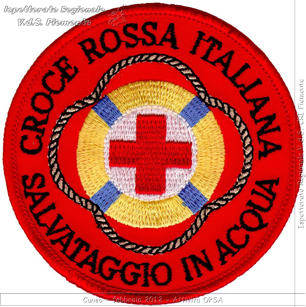 Cuneo - febbraio 2012 - Attivit OPSA - Croce Rossa Italiana - Ispettorato Regionale Volontari del Soccorso Piemonte