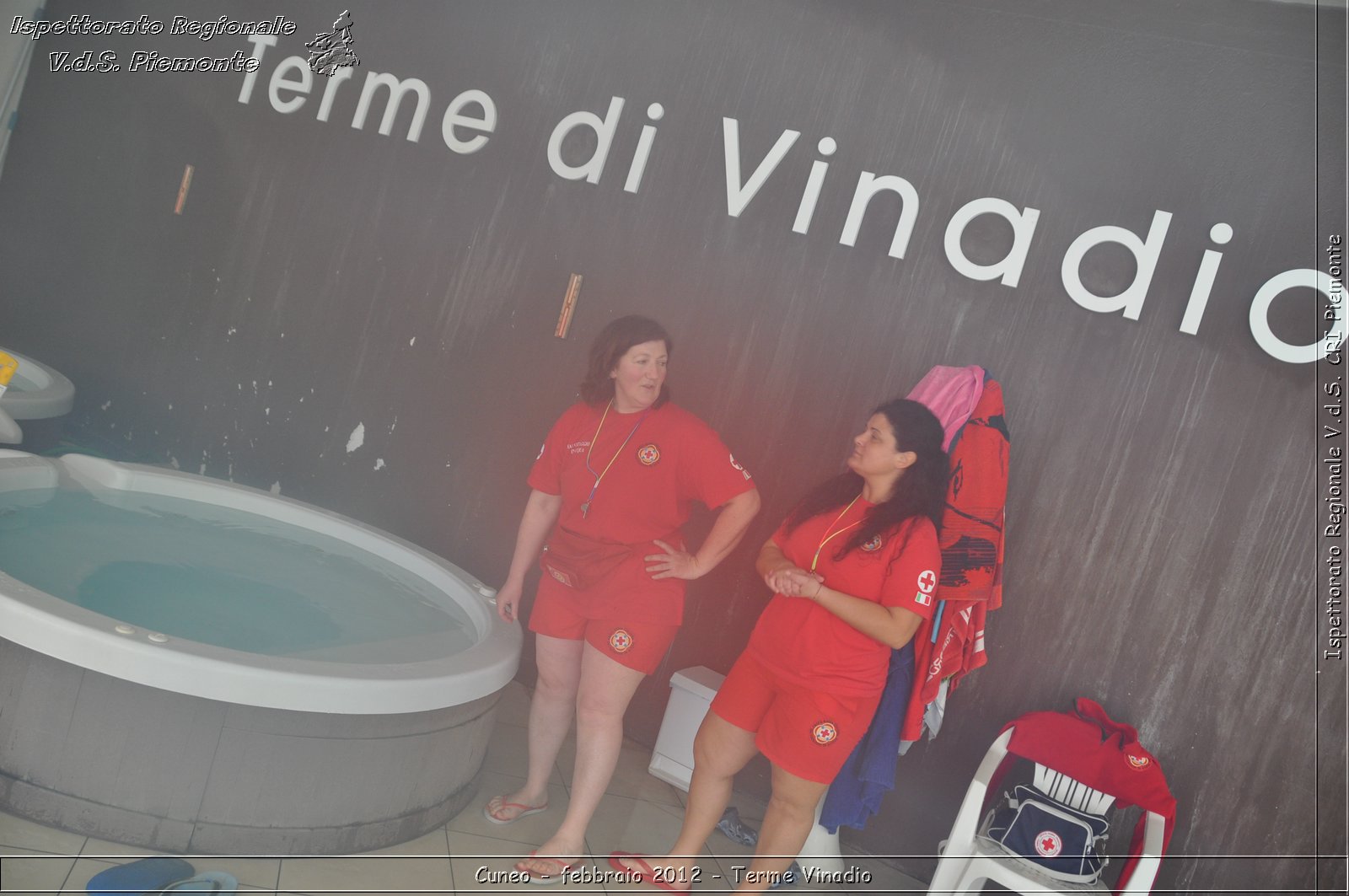 Cuneo - febbraio 2012 - Terme Vinadio - Croce Rossa Italiana - Ispettorato Regionale Volontari del Soccorso Piemonte